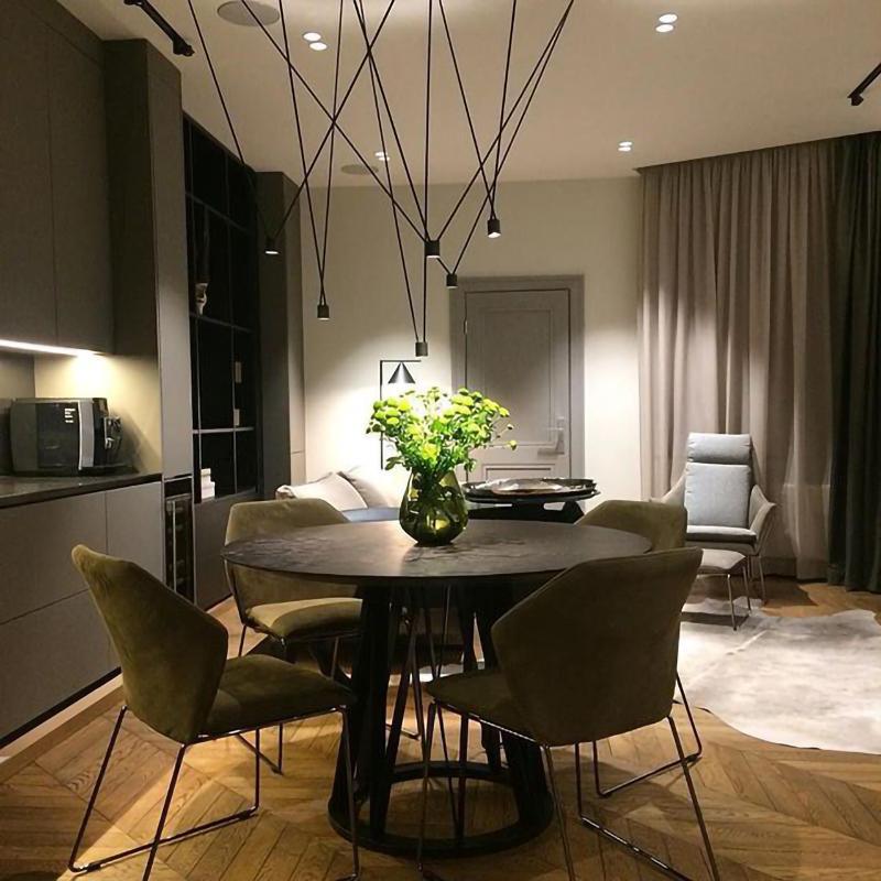 Modern Collection Pendant Lamp - Stylish Hanging Light Fixture for Living Room, Dining Room, Bedroom & Kitchen Decor | Dimmable LED Ceiling Light for Home & Office