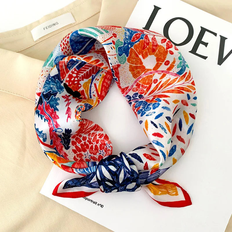 53cm Silk Scarf 30