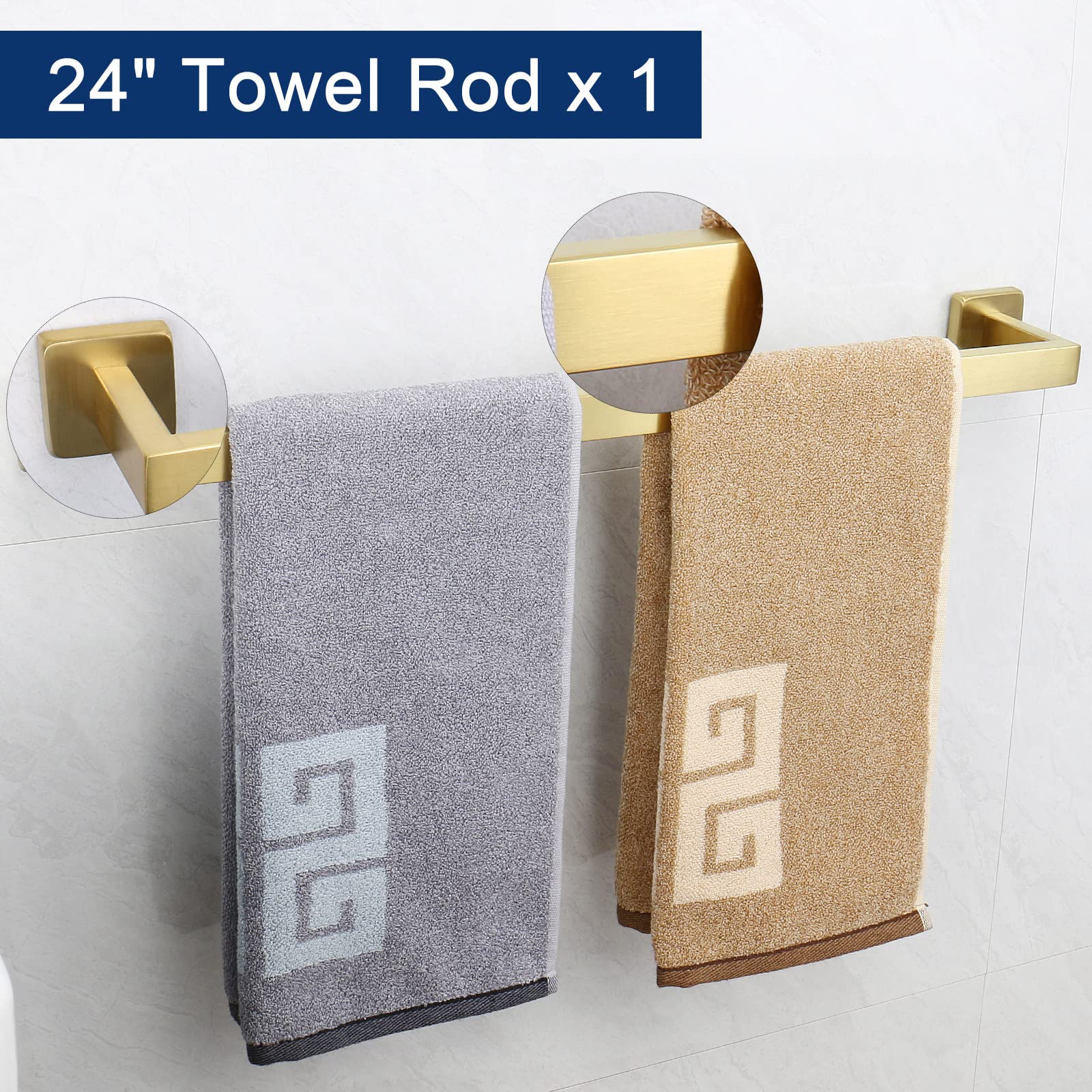 NearMoon 5-Piece Bathroom Hardware Set - 24