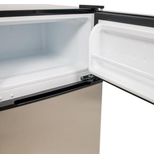 EdgeStar CRF321SS 3.1 Cu. Ft. Energy Star Compact Refrigerator with Freezer - Perfect for Dorms, Apartments, Offices & Small Spaces