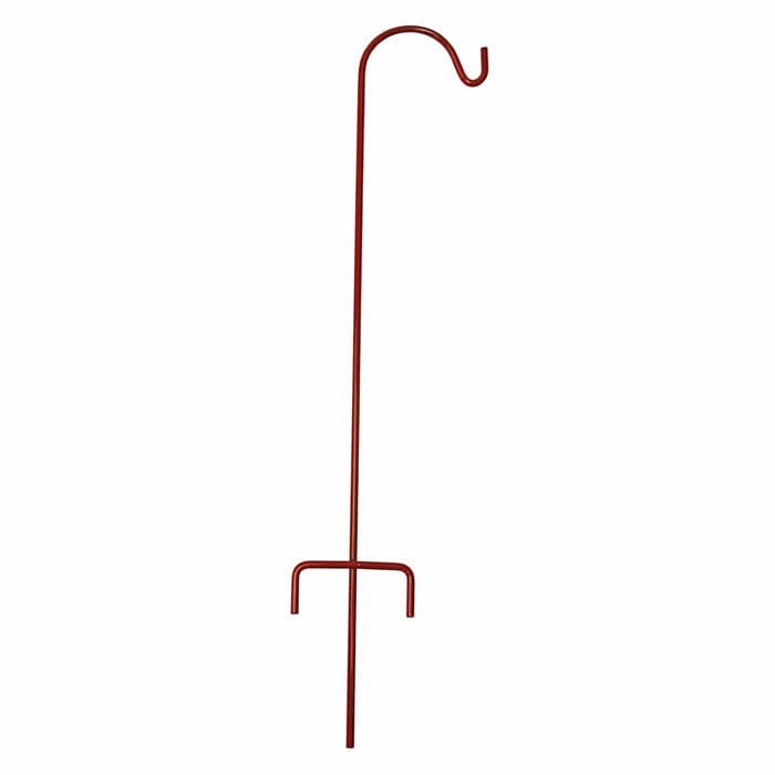 Red or Black Container Hummingbird Feeder Hanger - Durable Outdoor Garden Decor for Attracting Hummingbirds - Perfect for Backyard, Patio, and Balcony Use
