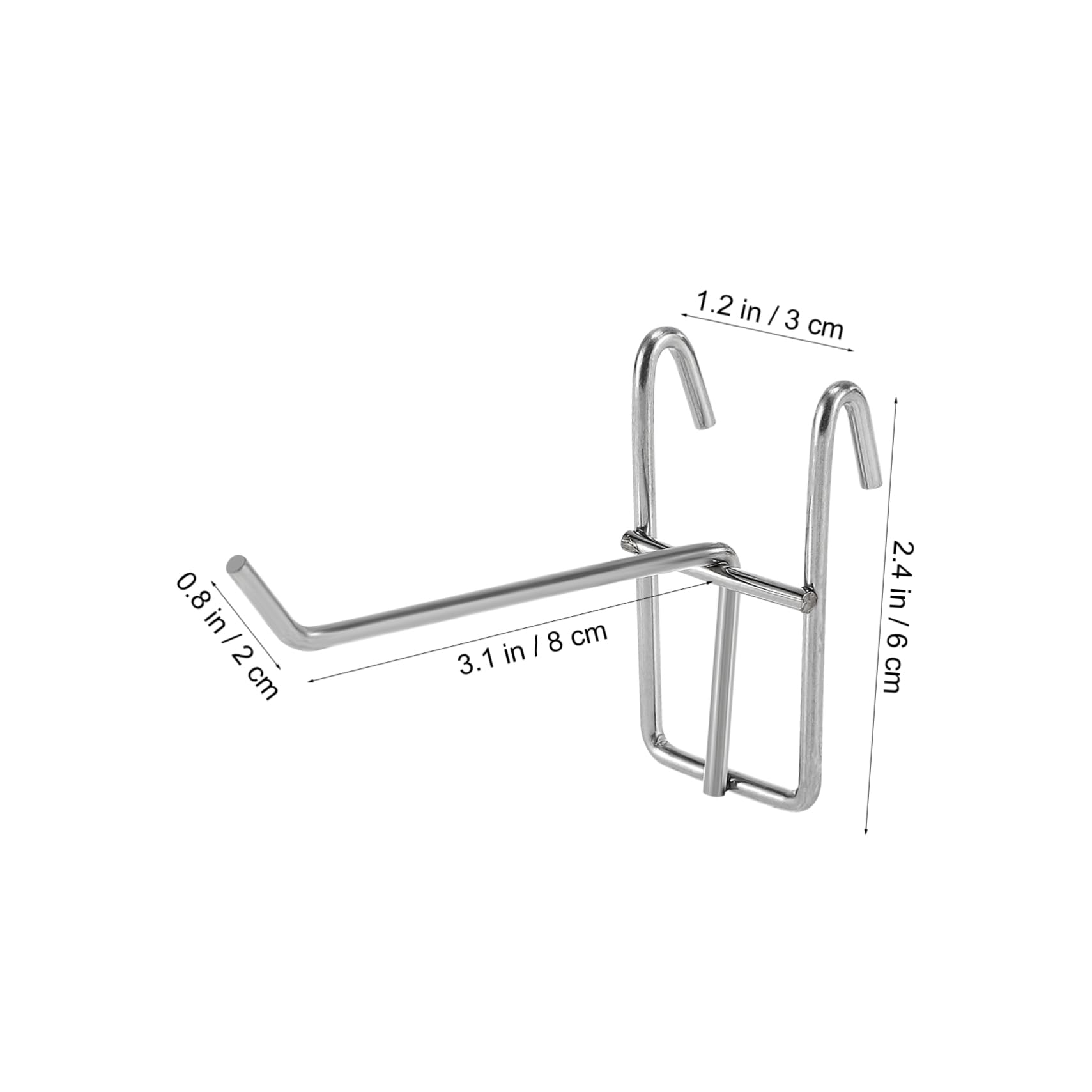 DOITOOL 30-Pack Heavy Duty Mesh Hooks - Durable Supermarket Display Hangers, Kitchen Organizers & Multi-Purpose Hooks for Retail, Pantry, Garage & Closet Storage - Perfect for Hanging Produce, Tools, Utensils & More