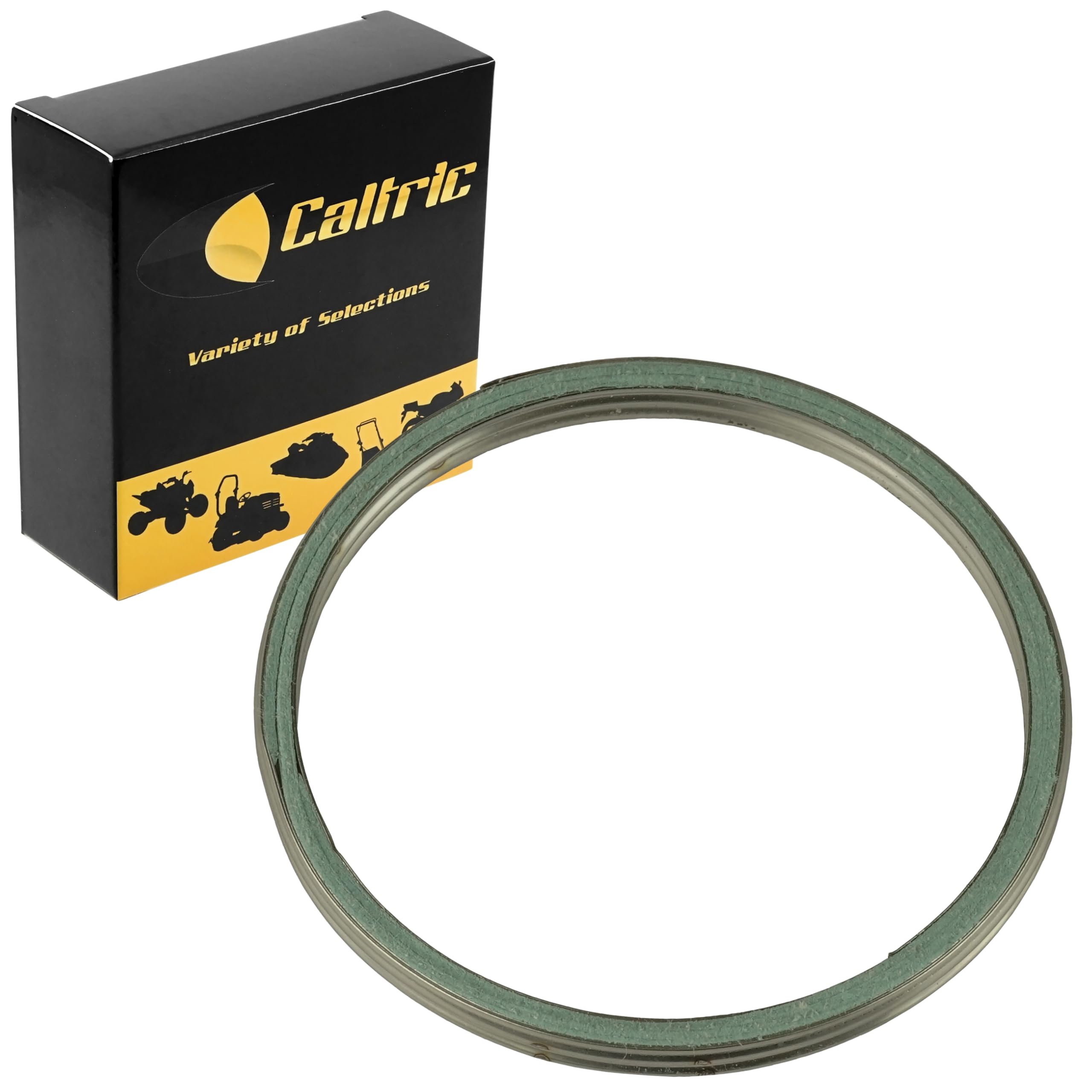 Caltric Muffler Spark Arrestor Gasket Replacement for Honda 18292-MV4-000 - Compatible with Honda ATVs, Dirt Bikes & Motorcycles - Perfect for Off-Roading & Engine Maintenance