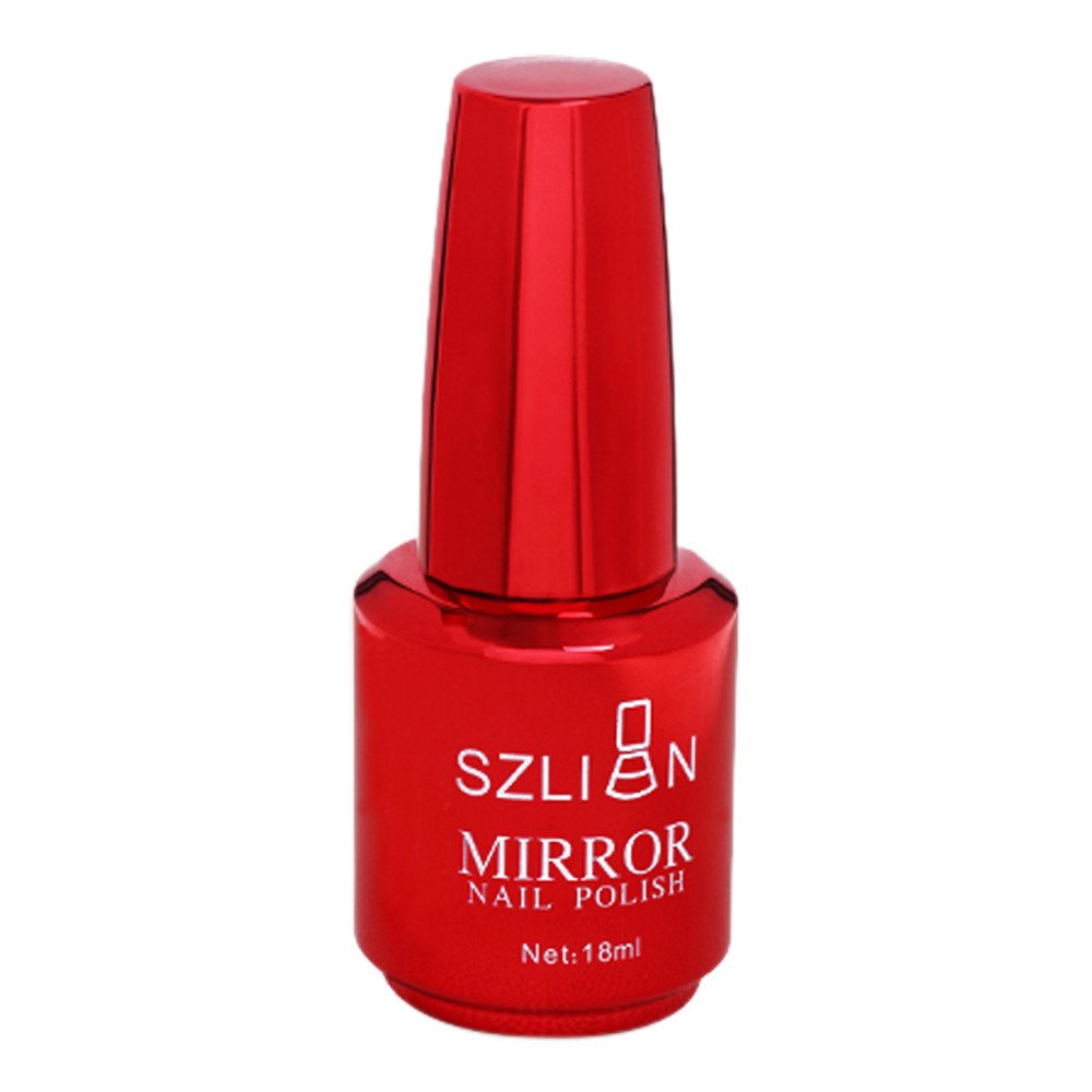 18ml Metallic Chrome Nail Polish - Mirror Effect, High Gloss, Long Lasting Manicure - Perfect for Parties, Weddings, and Special Occasions