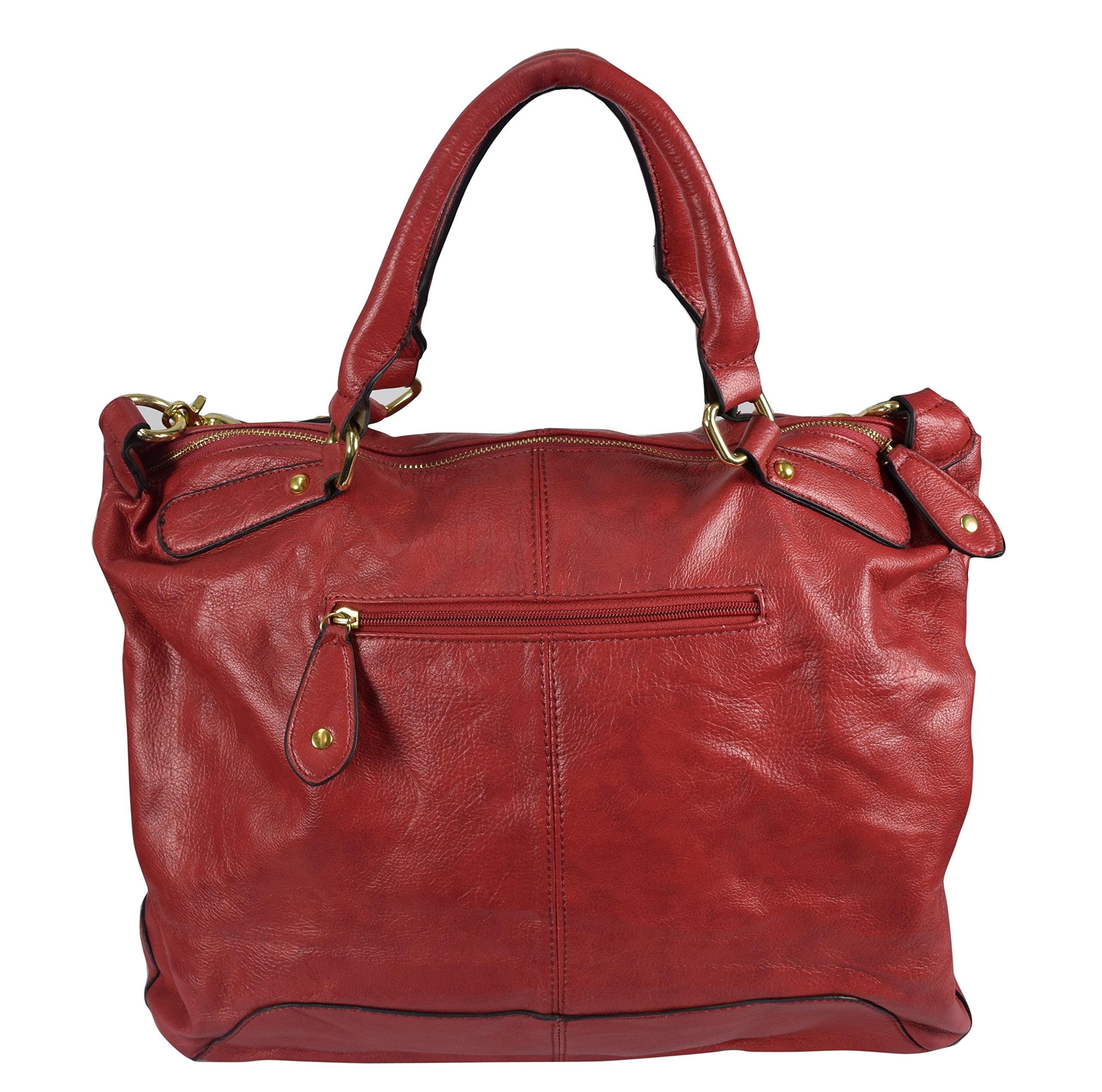 Stylish Women's Handbags with Metal Studded Embellishments & 3-in-1 Multiway Handles - Perfect for Work, Travel, and Everyday Use
