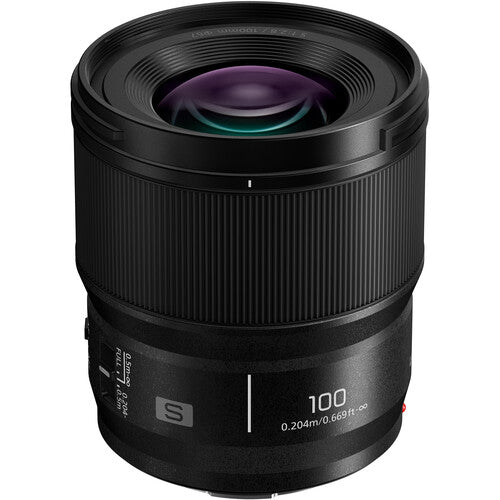 Panasonic Lumix S 100mm f/2.8 Macro Lens for L-Mount - Professional Full Frame Macro Photography Lens for Portraits, Jewelry & Product Shots - Perfect for Studio, Nature & Close-Up Photography