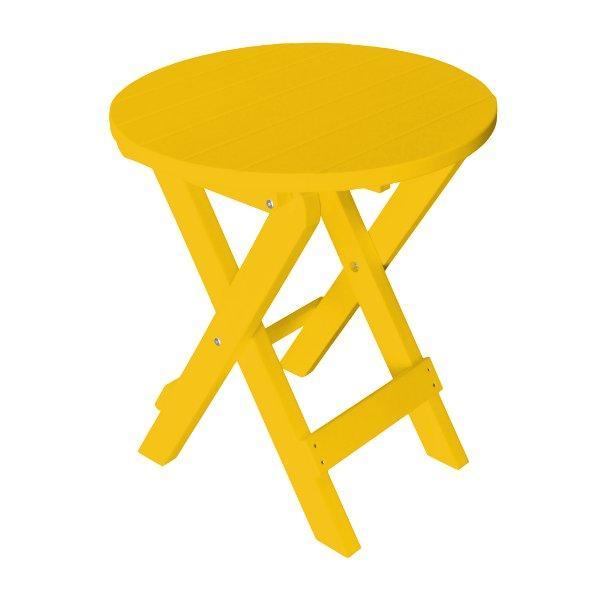 Portable Folding Bistro Table - Compact Outdoor Patio Dining Set for Small Spaces, Balcony, Garden & Picnic Use