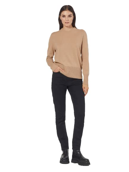 Women's Sanni Crew Sweater - Soft Knit Pullover for Casual Wear & Layering | Cozy Fall & Winter Sweater for Women | Perfect for Office, Travel & Weekend Outfits