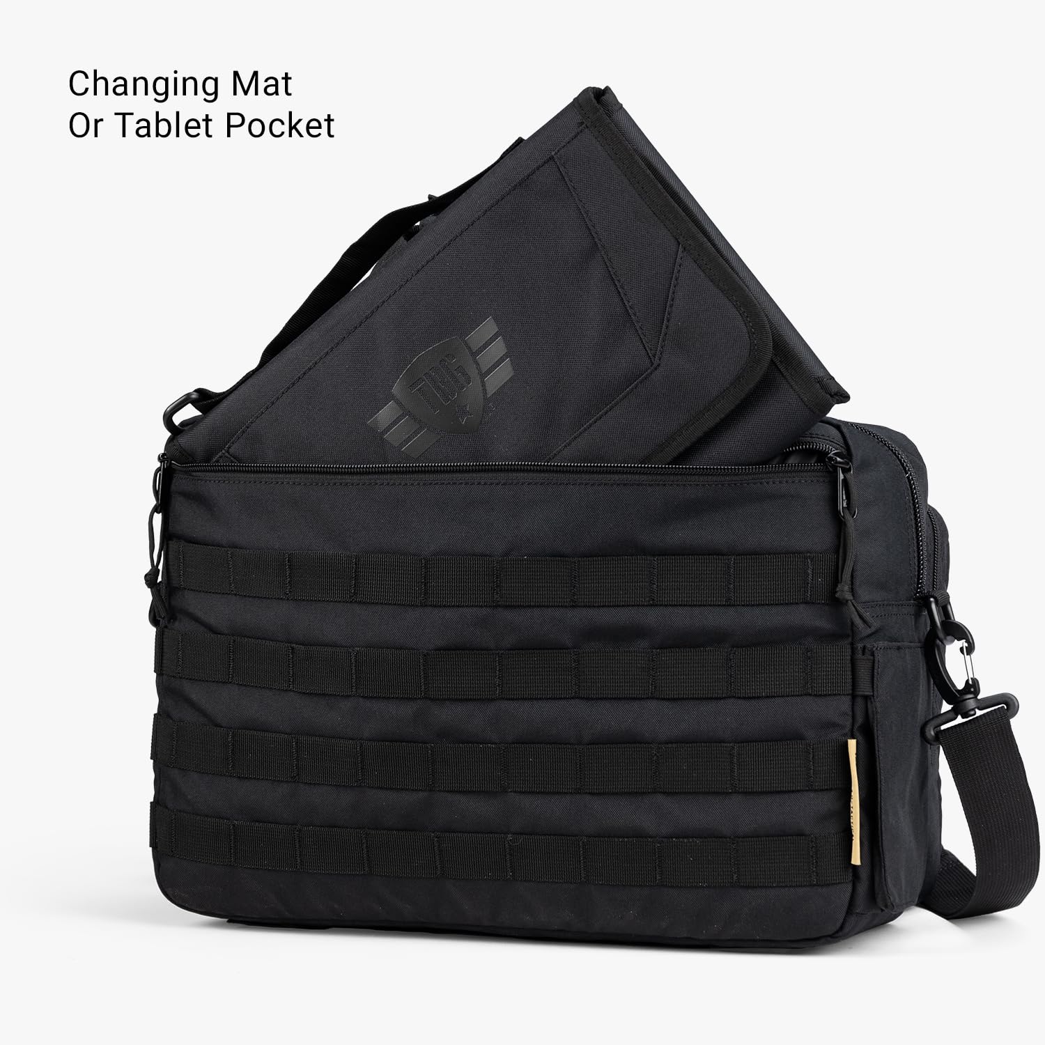 4th Gen Tactical Diaper Bag for Dads - Military Style Baby Carrier with Changing Mat & Stroller Straps | Perfect for Outdoor Adventures, Travel & Everyday Parenting