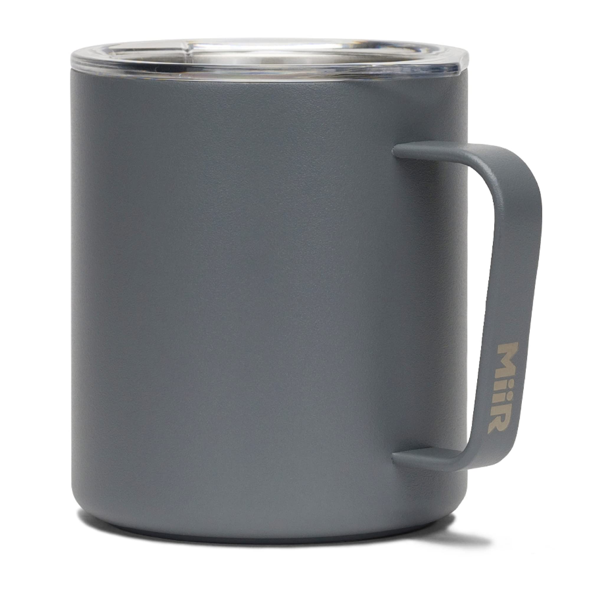 MiiR Camp Cup 12oz - Double Wall Vacuum Insulated Stainless Steel Travel Mug with Splash-Proof Slide Lid - Perfect for Camping, Hiking & Outdoor Adventures