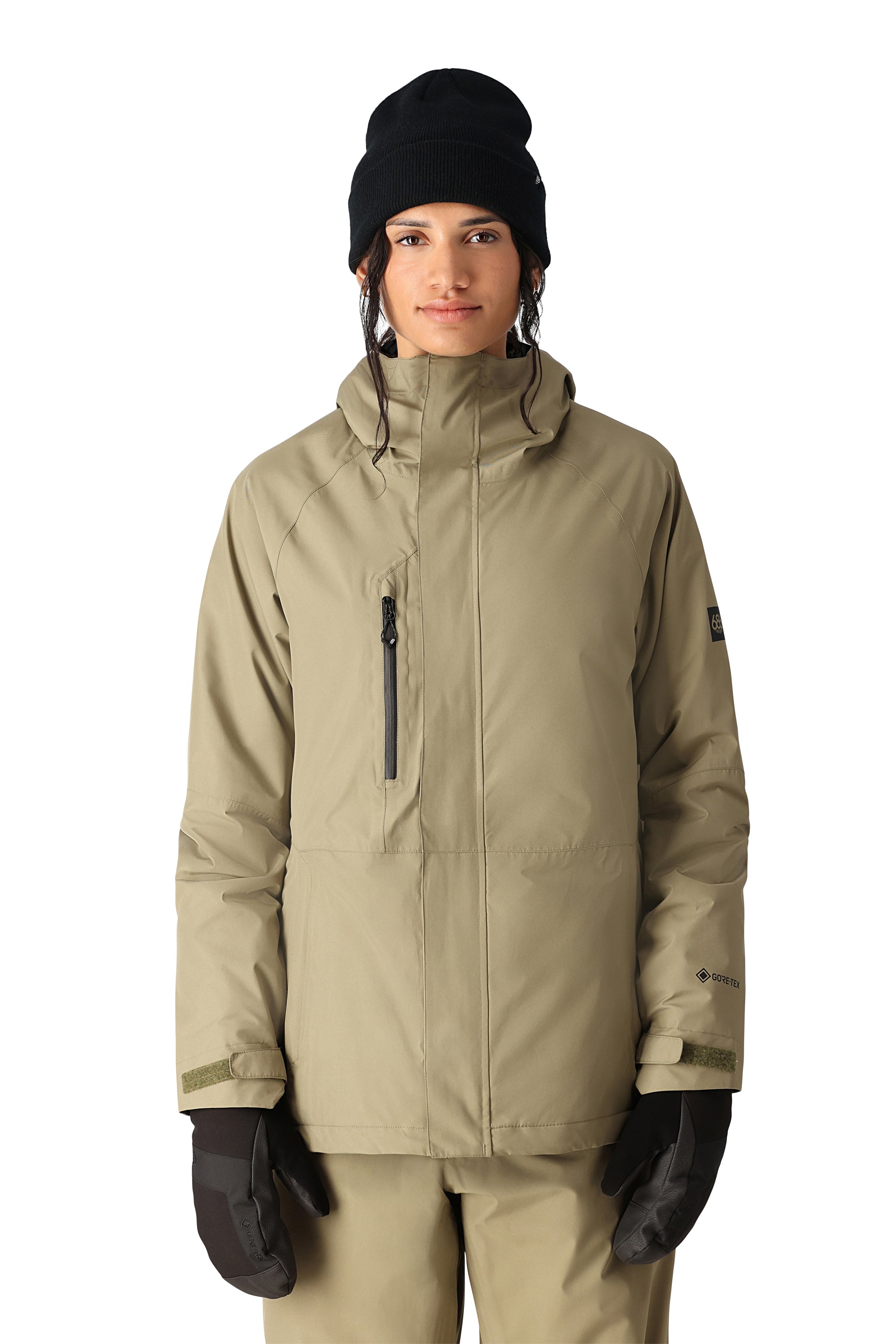 686 Women's GORE-TEX Willow Insulated Winter Jacket 2025 - Waterproof Windproof Ski Jacket for Snowboarding & Outdoor Activities