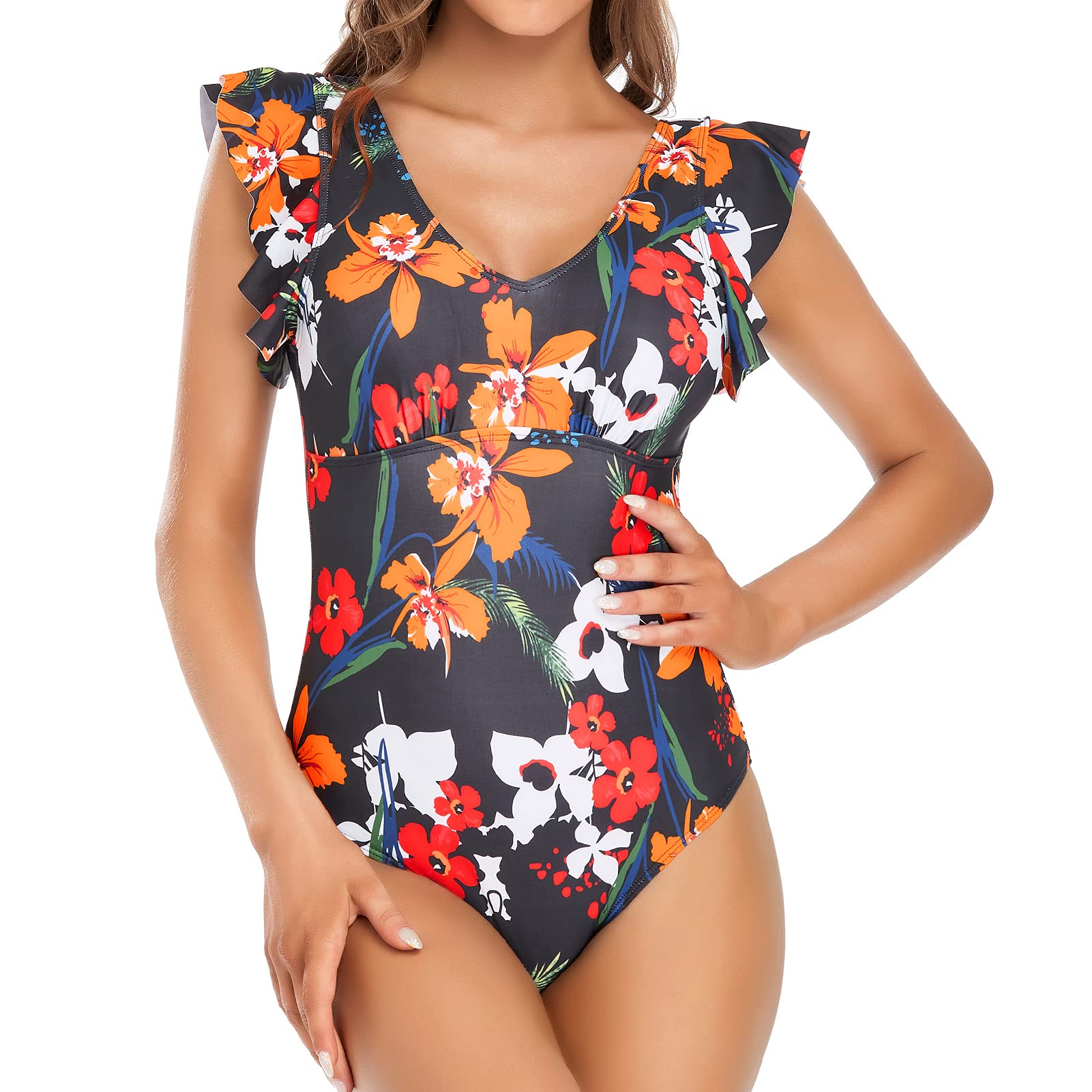 **Edelqual One Piece Swimsuit for Women - Slimming Tummy Control Bathing Suit | Perfect for Beach, Pool & Vacation**