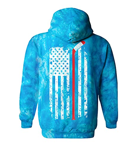 Aqua Tie Dye - Back Print