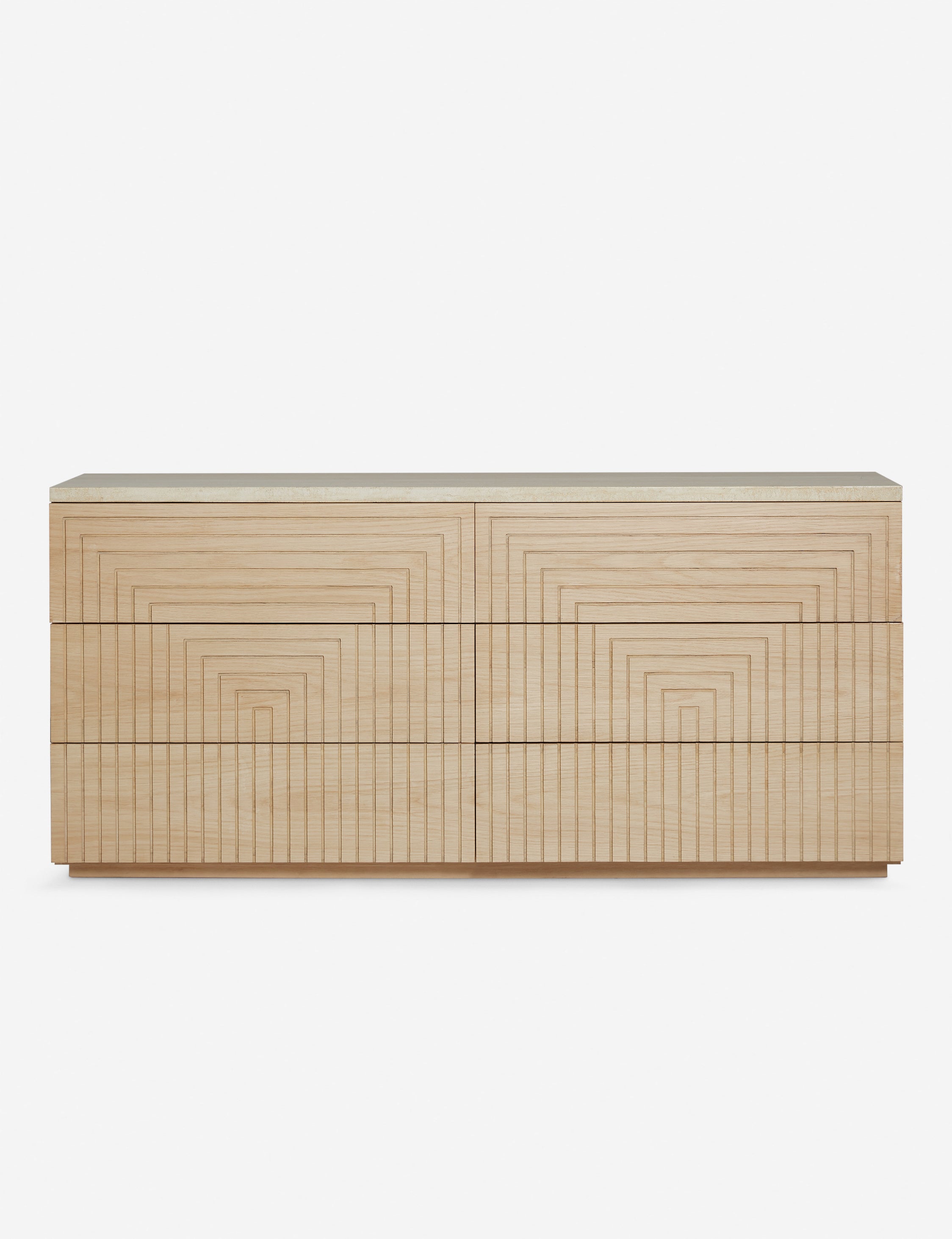 Rayner Dresser - 6-Drawer Wooden Chest for Bedroom Storage & Organization | Perfect for Clothes, Accessories & Home Decor