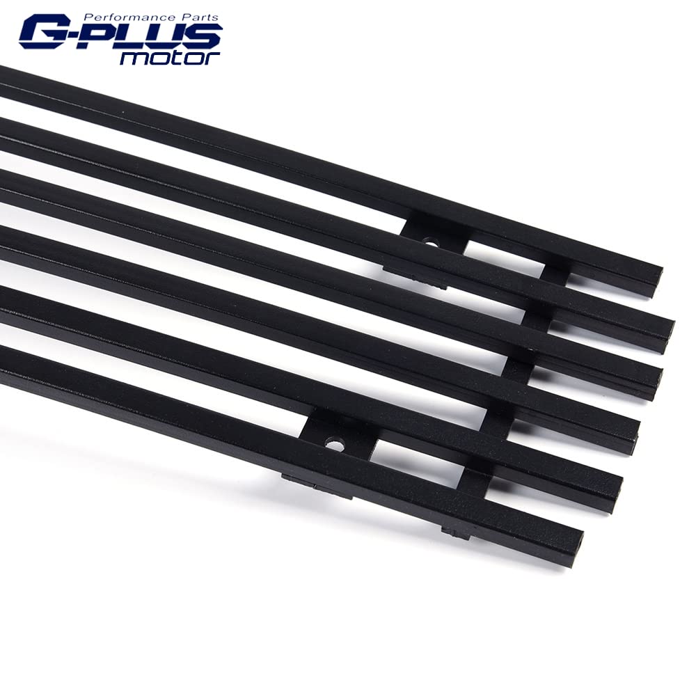 G-PLUS Black Billet Grille for 2009-2014 Nissan Maxima - Front Lower Bumper Upgrade