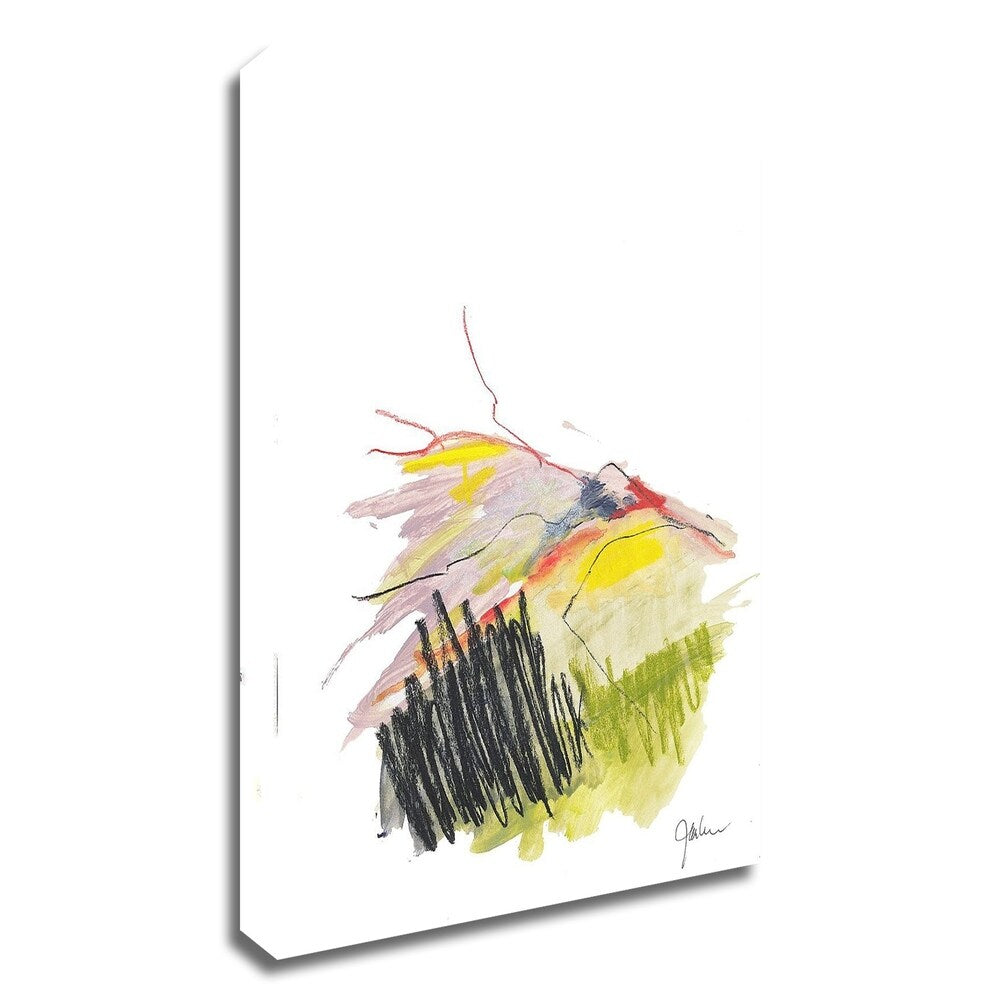 Abstract Landscape No. 12 by Jan Weiss - Premium Canvas Wall Art Print, Ready to Hang - Perfect for Living Room, Bedroom & Office Decor