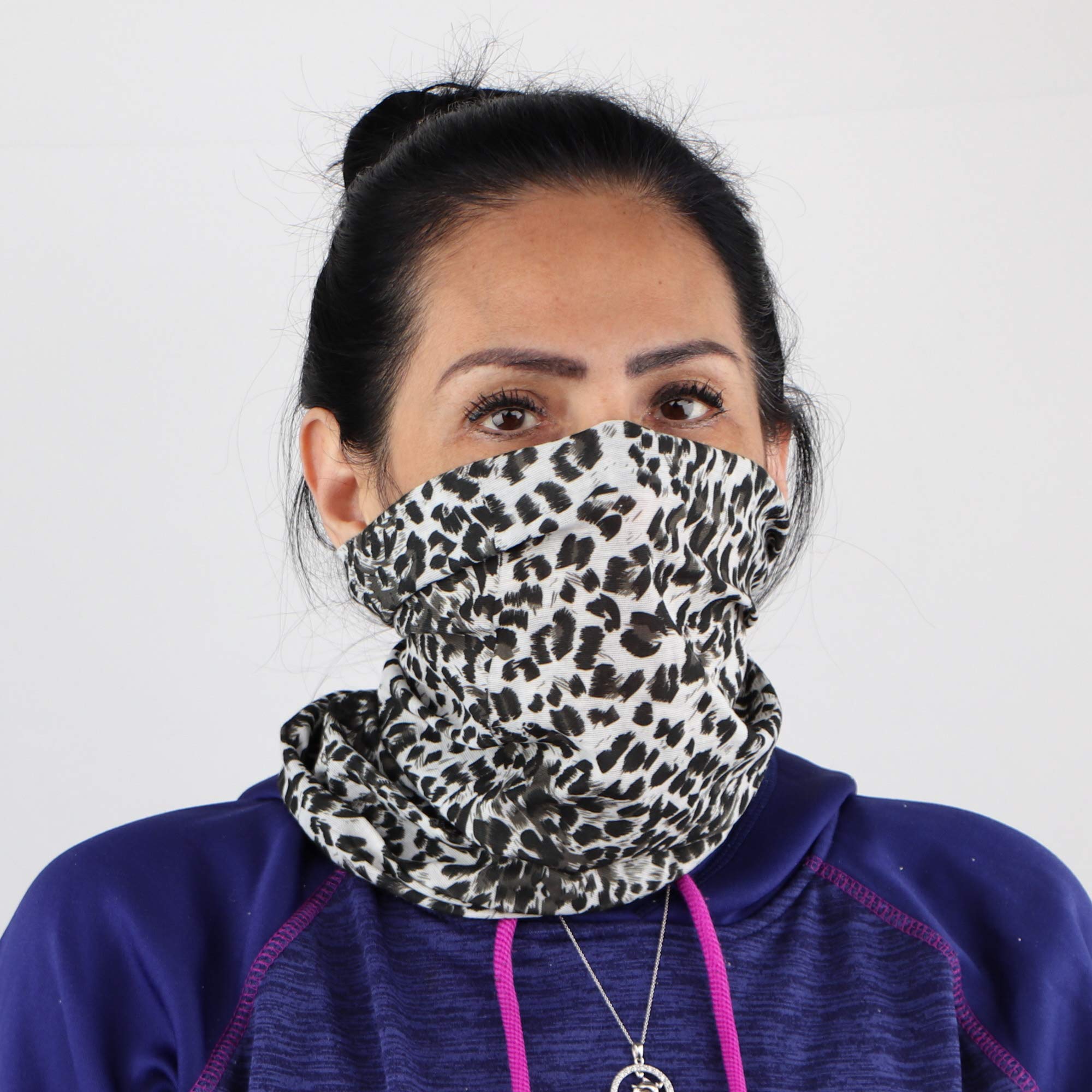 Set of 3 Seamless Face Mask Bandanas for Dust Protection, Outdoor Activities, Music Festivals, Sports, Hiking, Cycling & Running