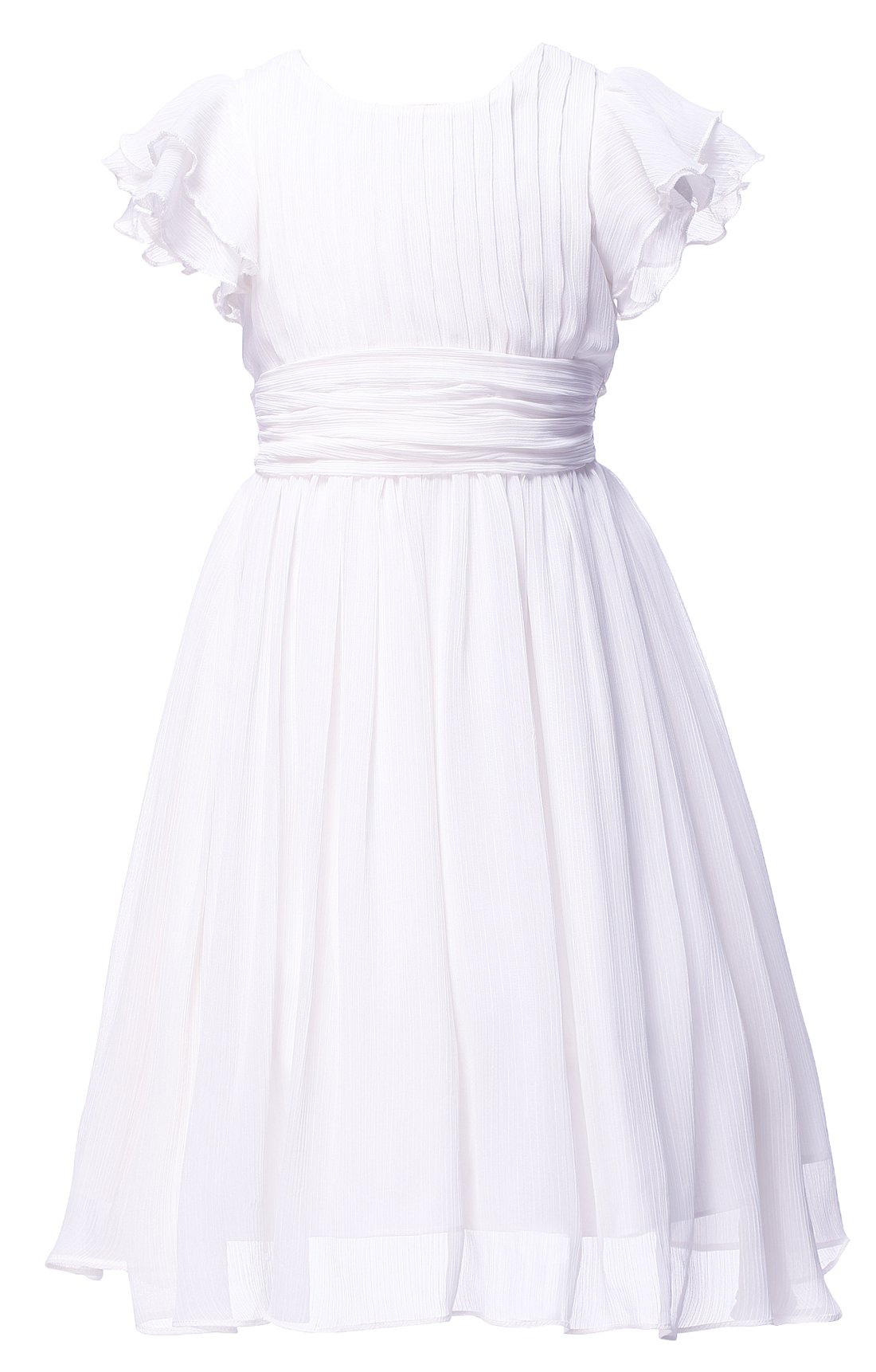 Elegant Rose Chiffon Prom Dress for Women - Formal Party Gown, Bridesmaid & Flower Girl Dress - Perfect for Weddings, Graduations & Special Occasions