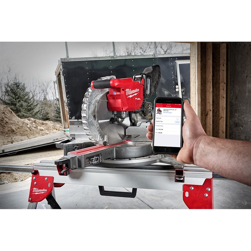 M18 FUEL 18V Brushless Cordless 12-Inch Dual Bevel Sliding Compound Miter Saw Kit - Professional Woodworking & DIY Projects