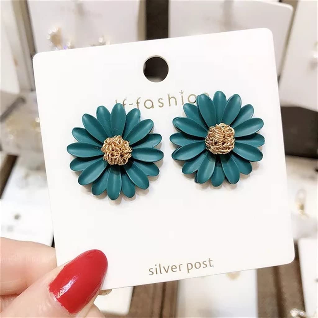 Vintage Pearl Flower Earrings for Women - Elegant Stud Earrings for Wedding, Party & Birthday Gifts (One Size, Color C) | Perfect for Bridal Accessories, Evening Events & Special Occasions