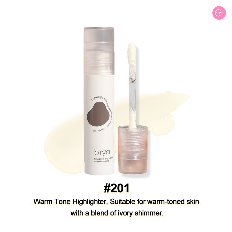 Biya Dual Tone Highlight & Contour Liquid Makeup - Natural 3D Face Sculpting & Contouring Kit for Cheekbones & Jawline - Perfect for Everyday Makeup & Special Occasions