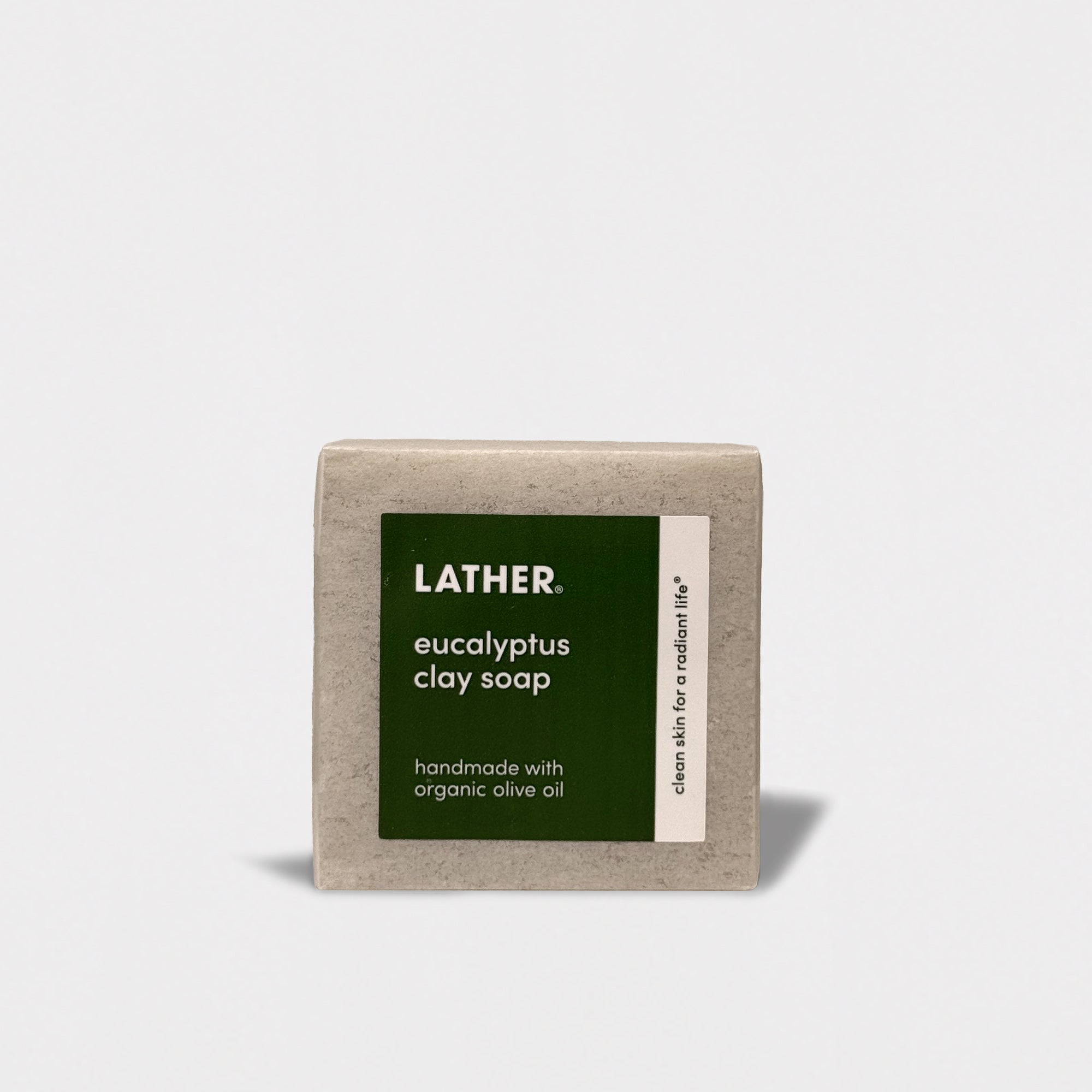 Natural Eucalyptus Clay Soap Bar for Acne & Oily Skin - Detoxifying & Exfoliating Face & Body Cleanser - Perfect for Daily Skincare Routine & Spa Day at Home