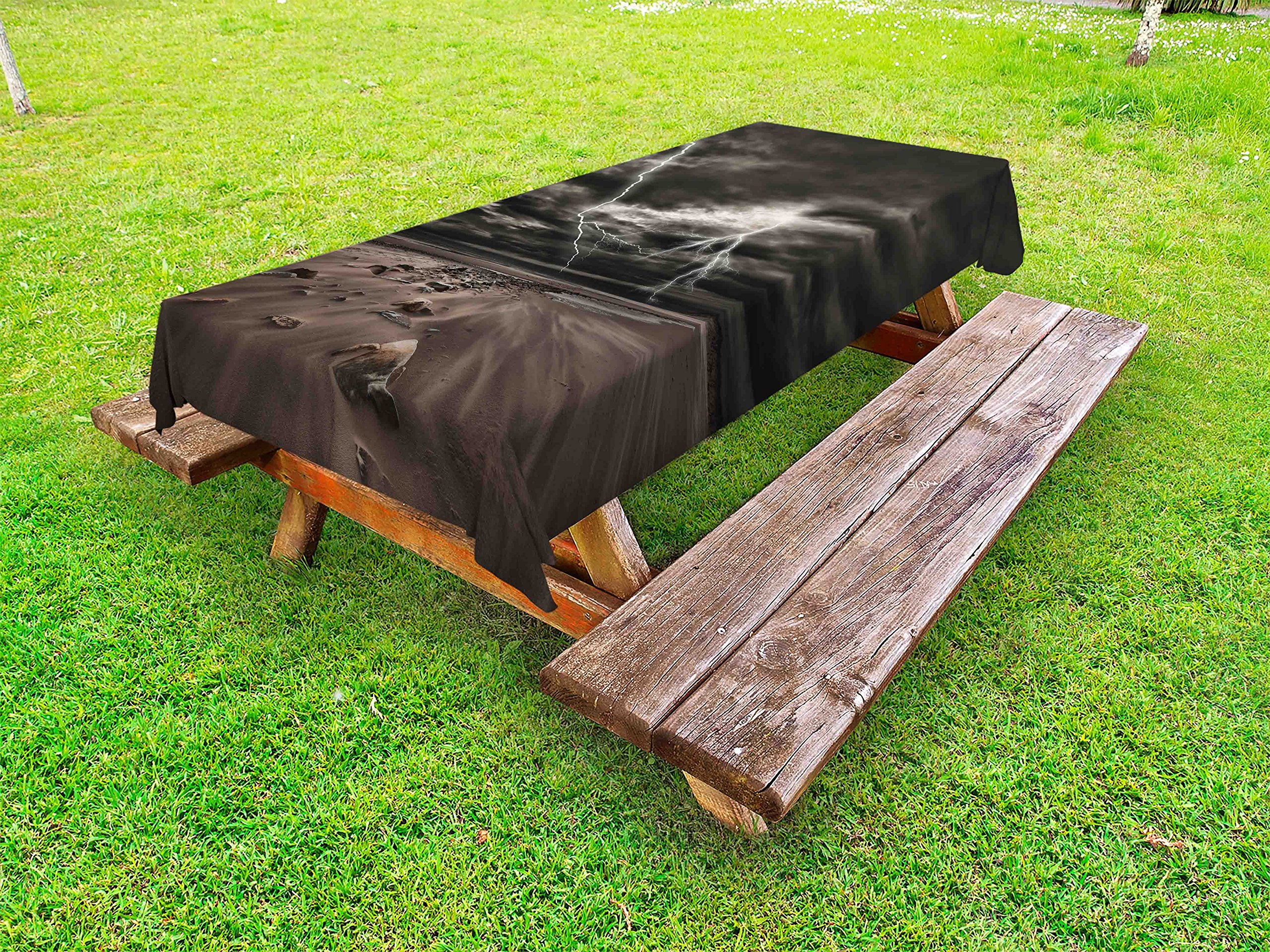 Ambesonne Waterproof Outdoor Tablecloth - 58