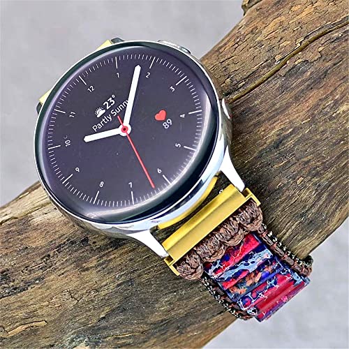 Premium Samsung Galaxy Watch Bands for Women & Men - Compatible with Galaxy Watch 40mm/44mm, Active/Active 2, Classic 42mm/46mm - Stylish & Durable Replacement Straps for Workout, Office & Everyday Wear