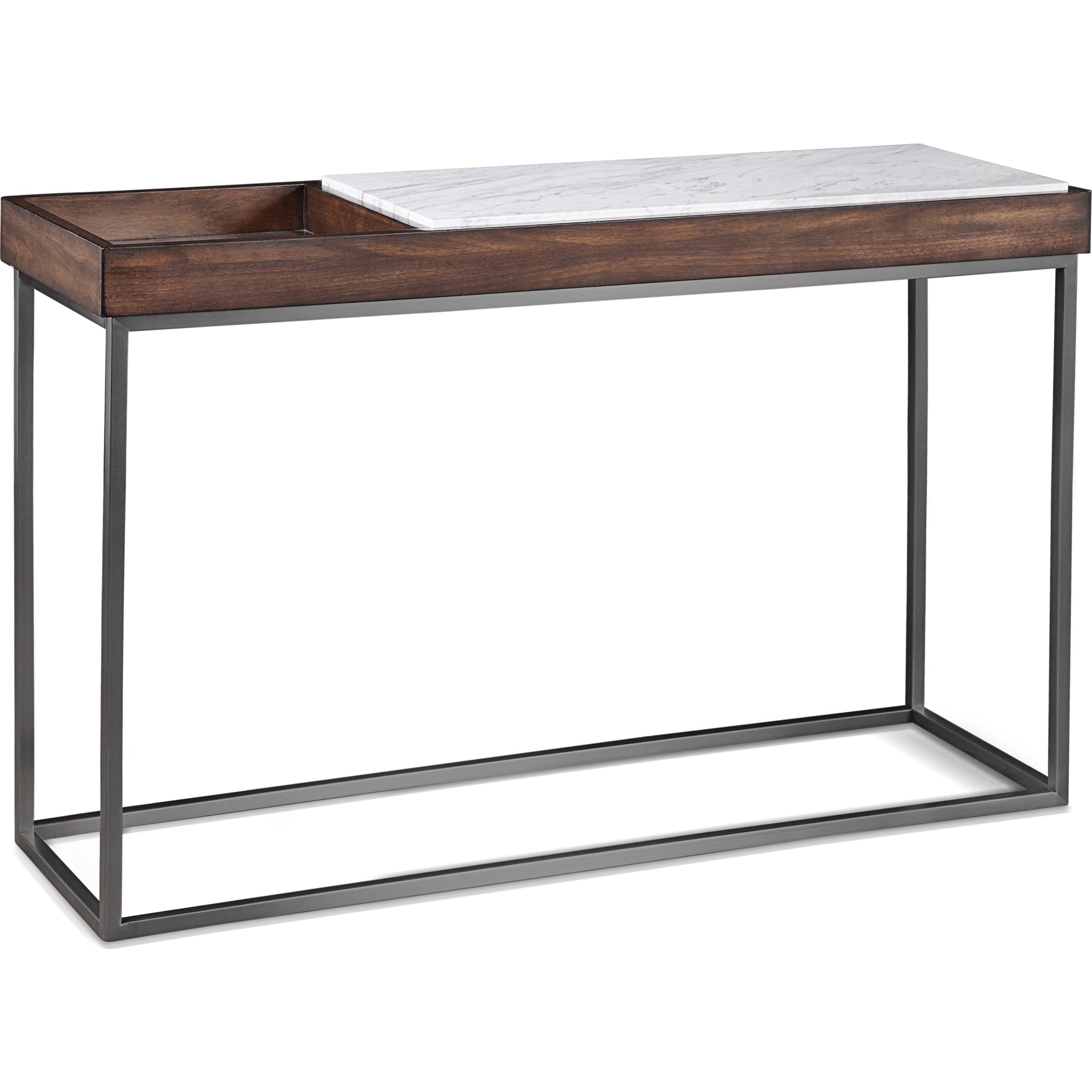 Modern Ennis Console Table - Elegant Entryway Sofa Table with Storage Shelf - Perfect for Hallway, Living Room & Home Decor