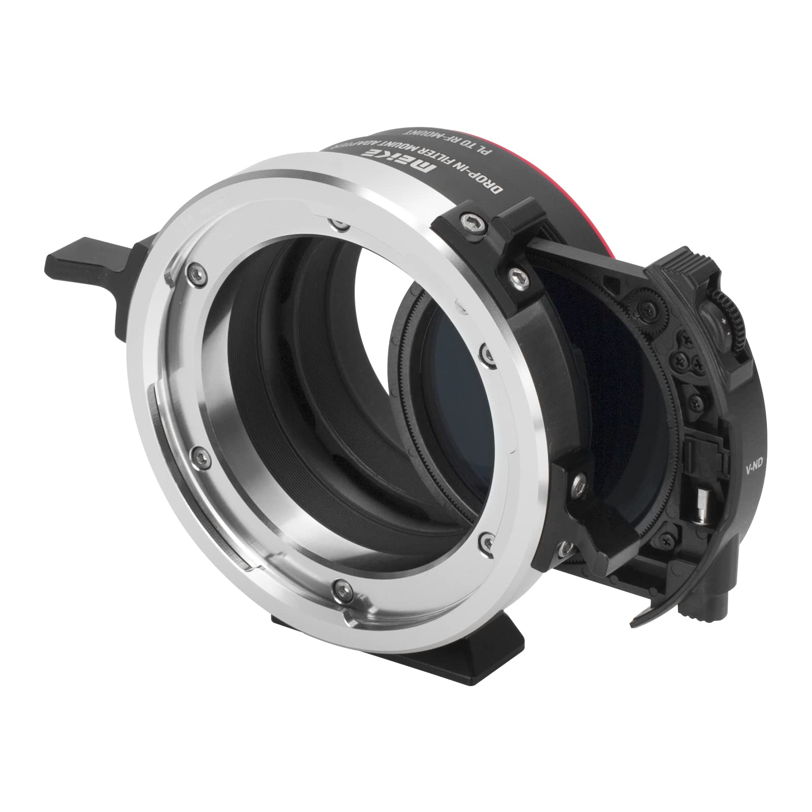 Meike MK-PLTRF-C PL to RF Lens Adapter with Variable ND & UV Filter - Compatible with ARRI PL-Mount Cinema Lenses & Canon EOS R/RP/R5/R5C/R6 Cameras - Perfect for Filmmaking, Videography, and Professional Photography