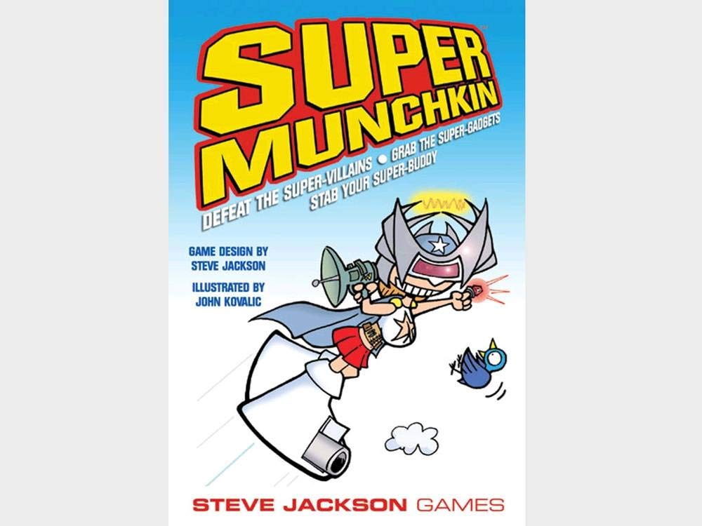Super Munchkin Card Game by Steve Jackson Games | Fantasy RPG Adventure Game for Adults & Teens | Perfect for Game Nights & Parties