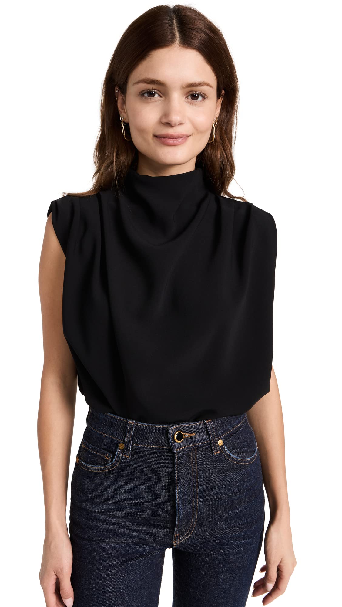 Amanda Uprichard Women's Fashion Blouse - Elegant Casual Tops for Work, Date Night & Everyday Wear