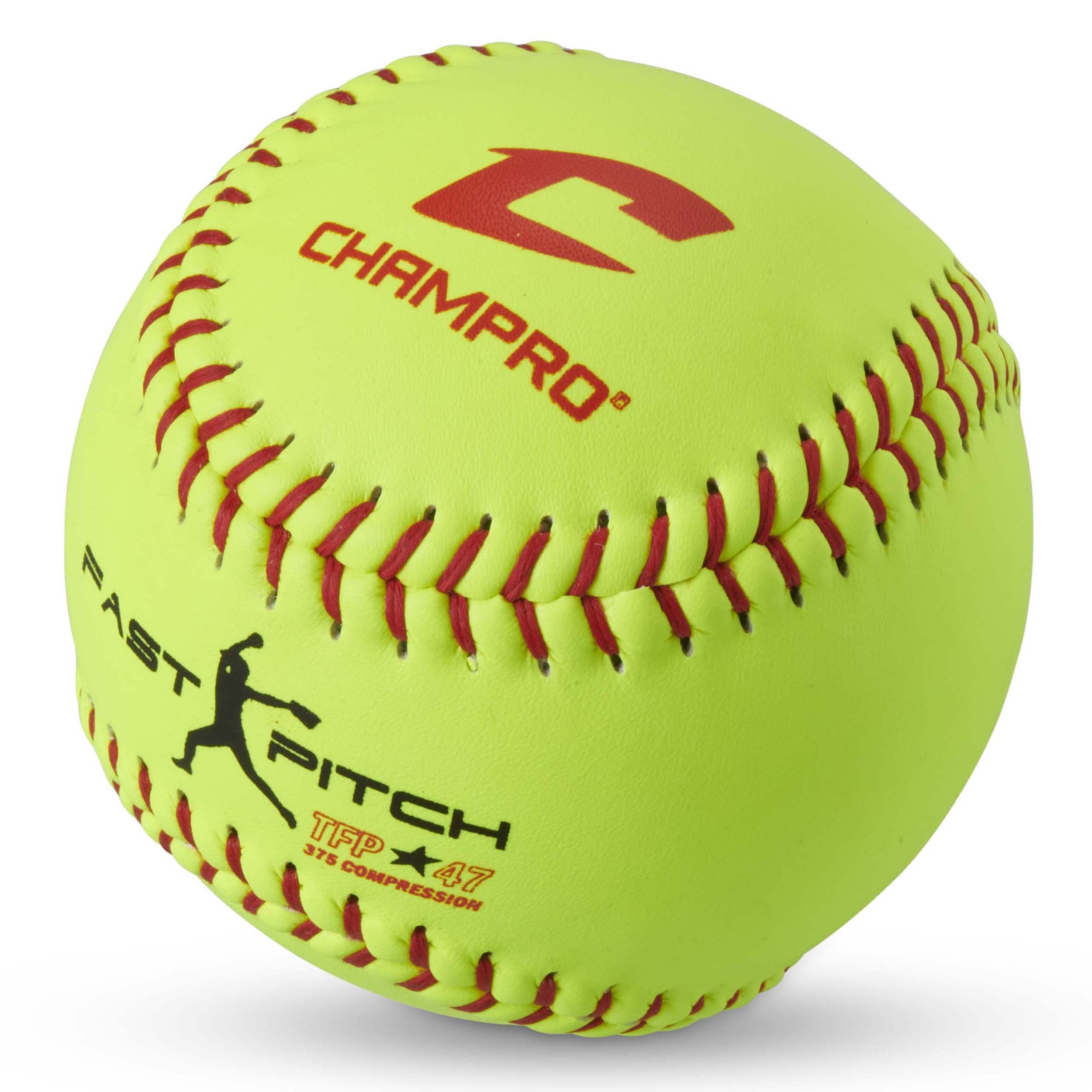 Champro Poly Leather Cover - Durable Synthetic Leather Red Set for Sports Equipment Protection | Perfect for Baseball, Softball, and Gym Gear Storage