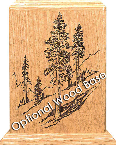 Handcrafted Covered Bridge Wooden Cremation Urn - Memorial Keepsake for Ashes - Perfect for Home Display, Memorial Services & Scattering Ceremonies