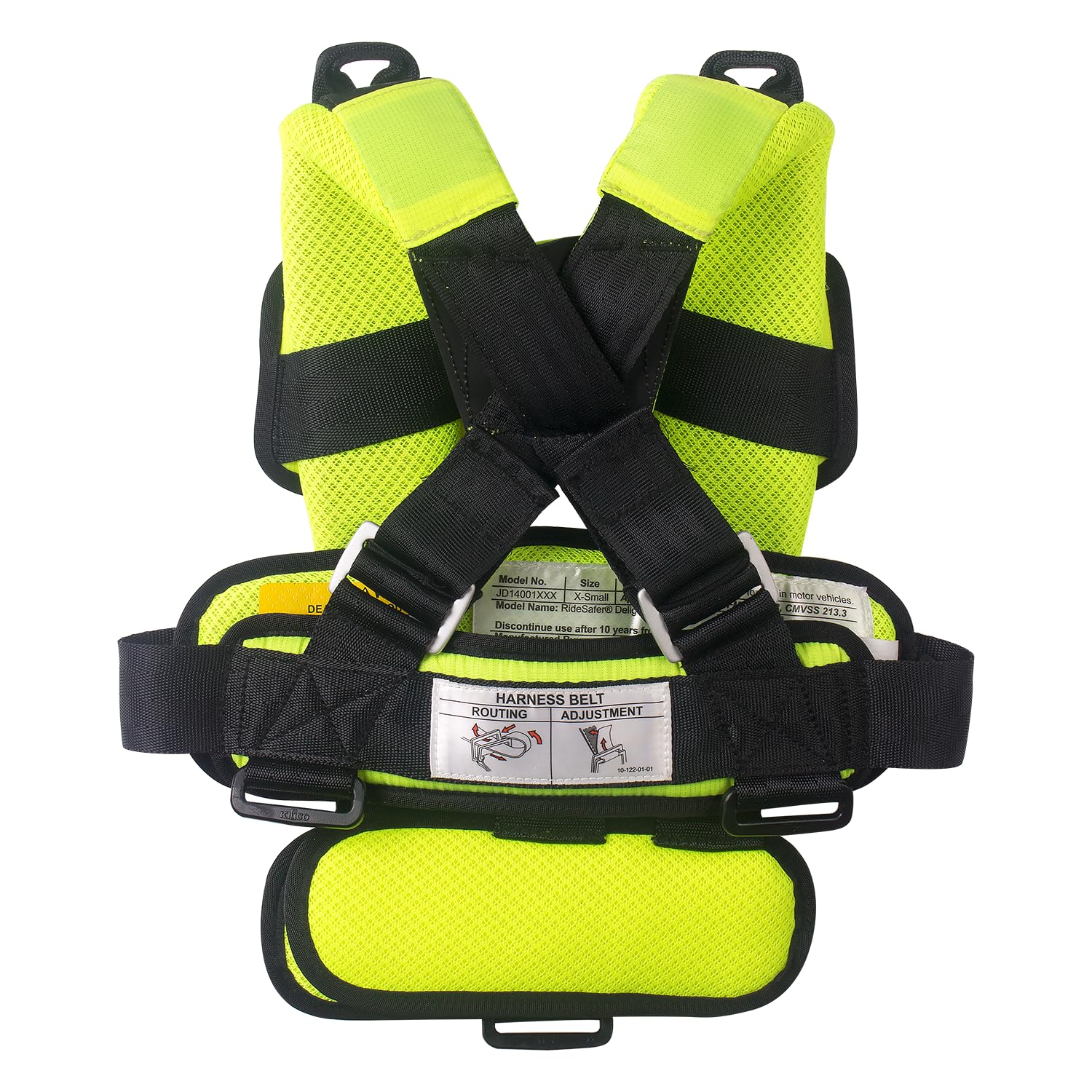 Travel Vest with Backpack Bundle - Small (30-60 lbs) & X-Small (22-40 lbs) Sizes in Yellow | Lightweight Hiking Gear for Kids Outdoor Adventures & Camping