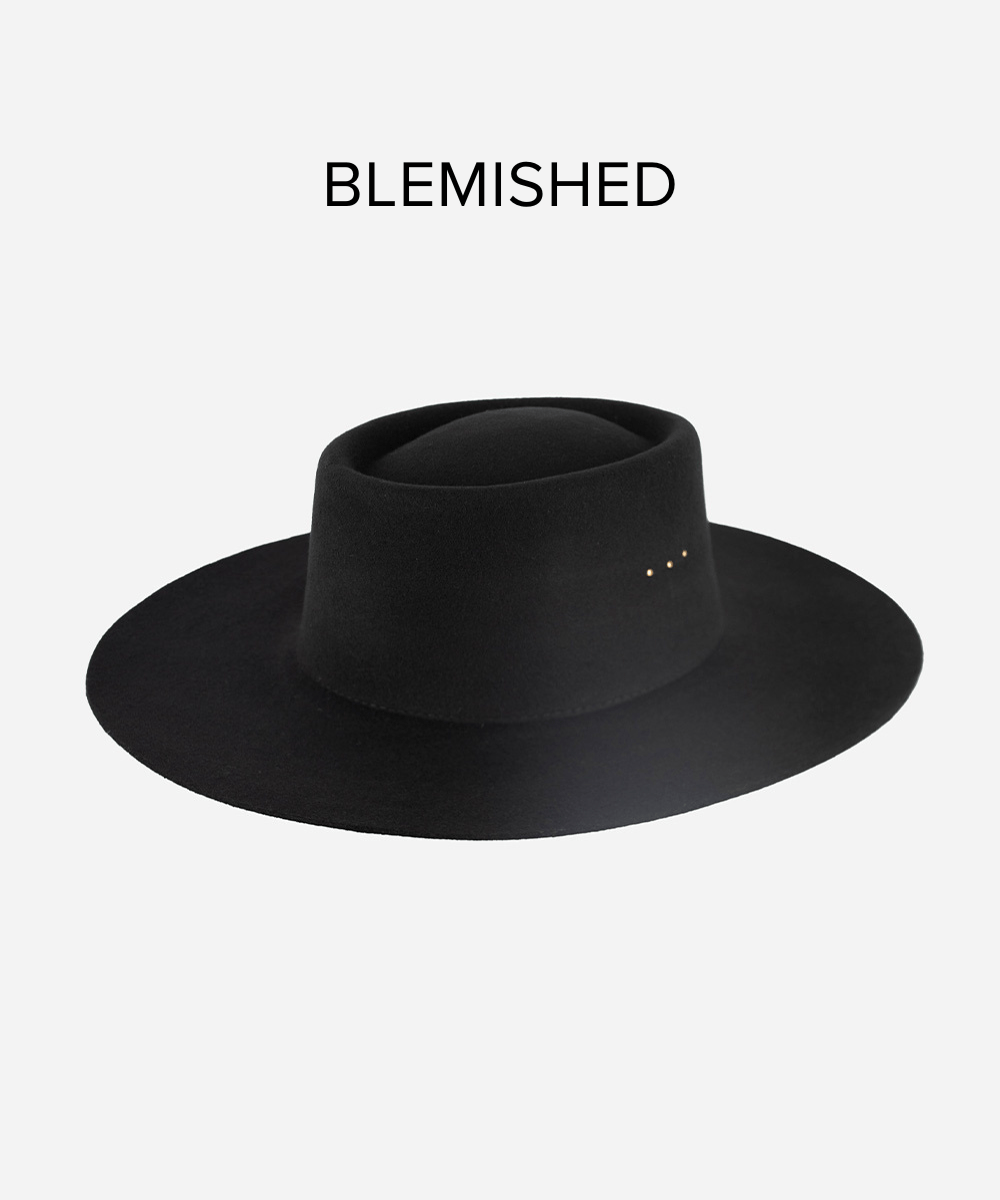 Linden Boater Hat - Classic Black Straw Hat for Men & Women - Perfect for Summer Outings, Beach Vacations, and Outdoor Events
