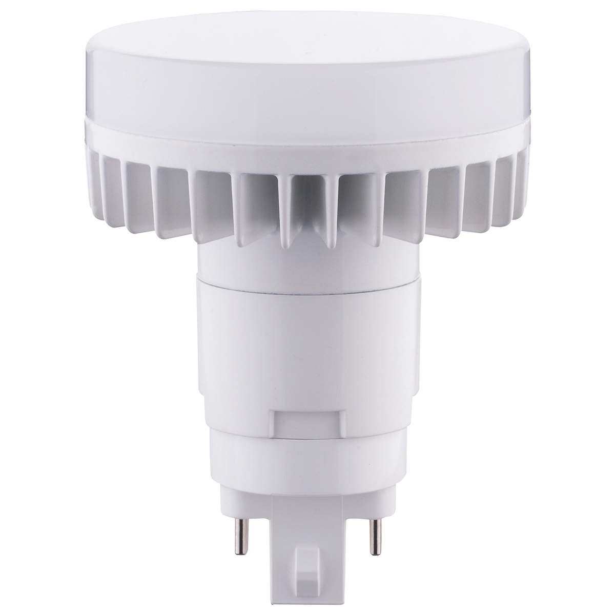 EIKO 12858 17W G24Q Base Dimmable LED Light Bulb - 2050LM, 3500K Warm White, 120-277V, 80 CRI, Plastic Housing - Perfect for Kitchens, Bathrooms & Office Lighting