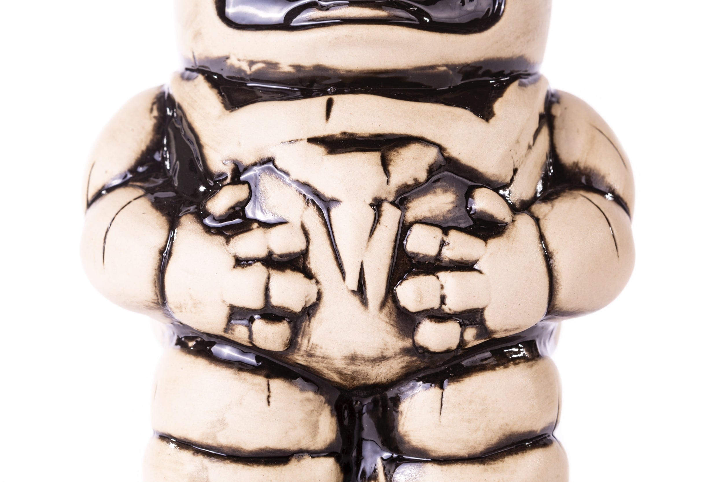 Ghostbusters Stay Puft Marshmallow Man Tiki Mug - Bone Variant Collectible Cup for Movie Fans - Perfect for Halloween Parties, Themed Events & Pop Culture Collectors