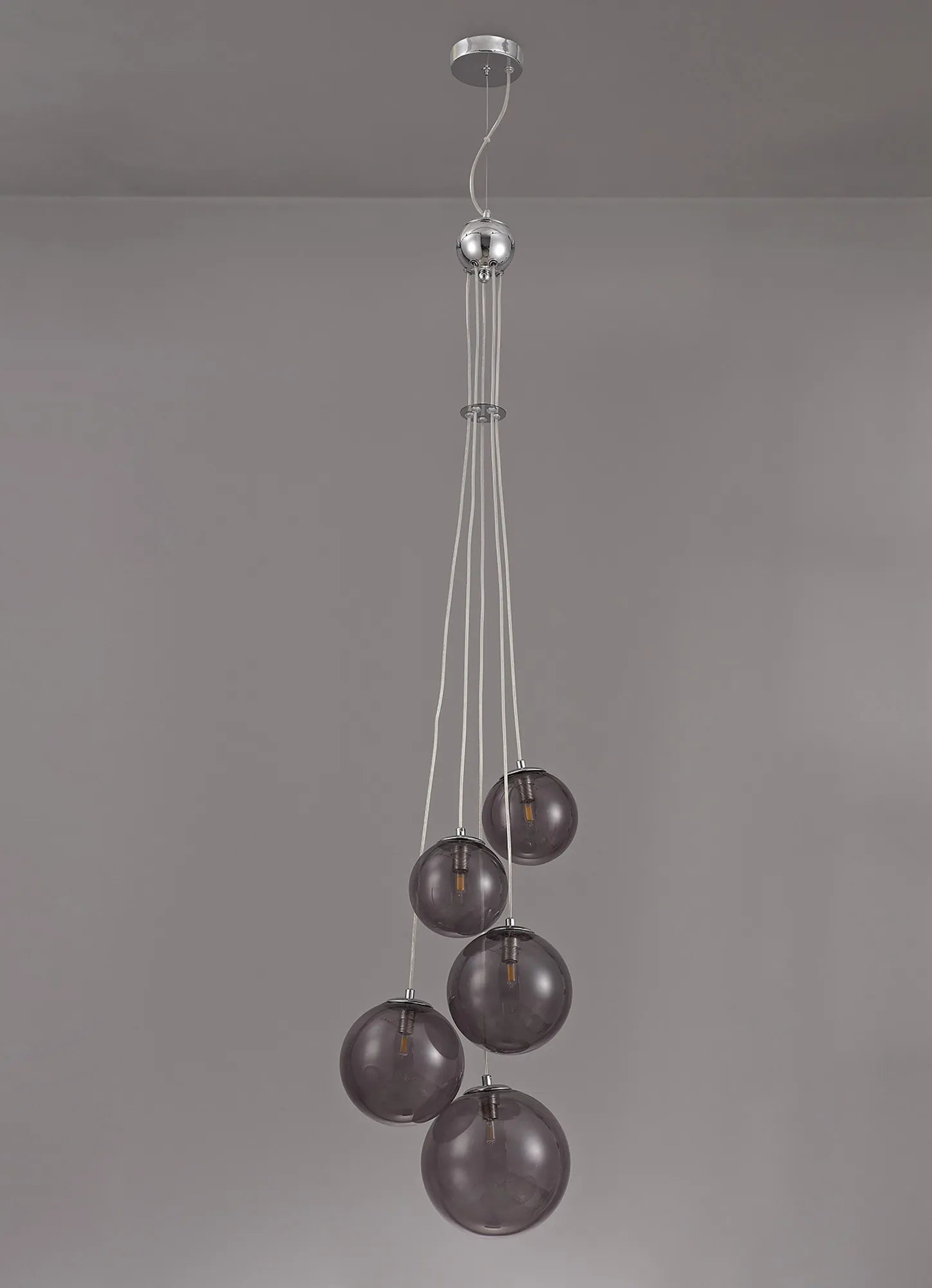 Modern Austin 5-Light Cluster Pendant with G9 Base - Elegant Ceiling Lighting for Dining Room, Kitchen Island, or Entryway