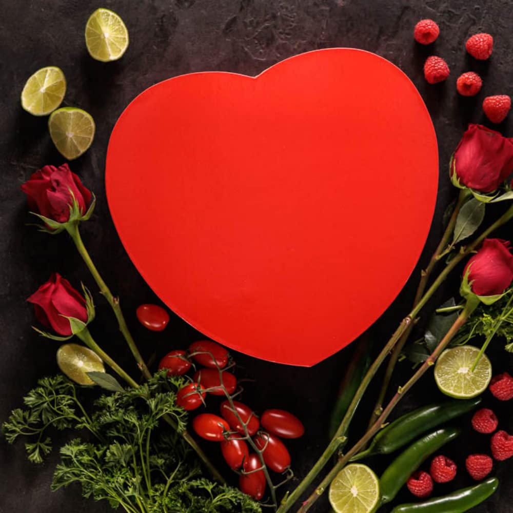 Premium Beef Jerky Gift Set - 14 Flavorful Snacks Including Habanero & Honey Bourbon in Heart-Shaped Box | Perfect for Valentine's Day Gifts, Anniversary Presents & Meat Lover Treats