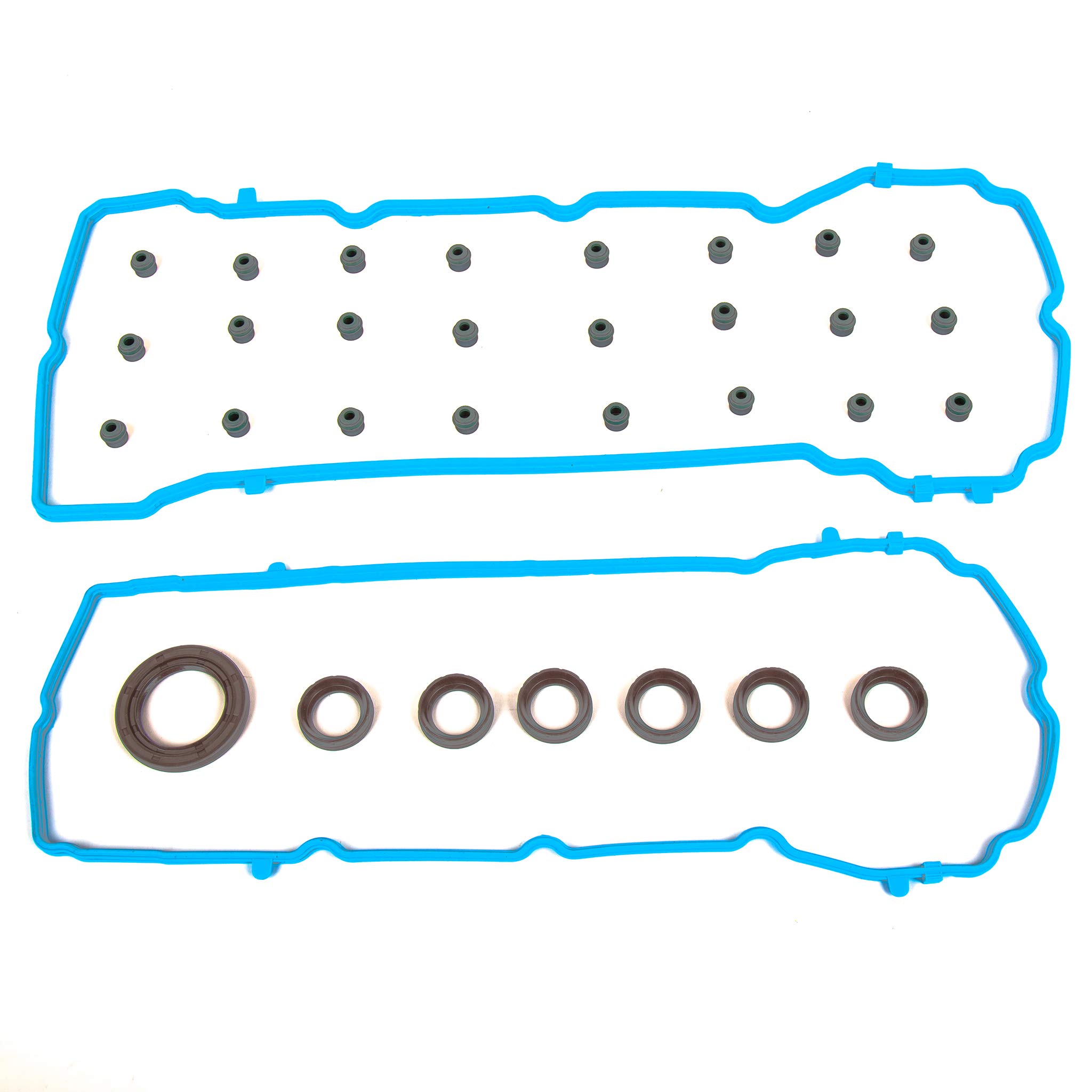 Full Gasket Set with Head Bolts Compatible with 2011-2016 Ram Chrysler Dodge Avenger Jeep 3.6L VIN G - Engine Repair & Maintenance Kit for Head Gasket Replacement & Overhaul