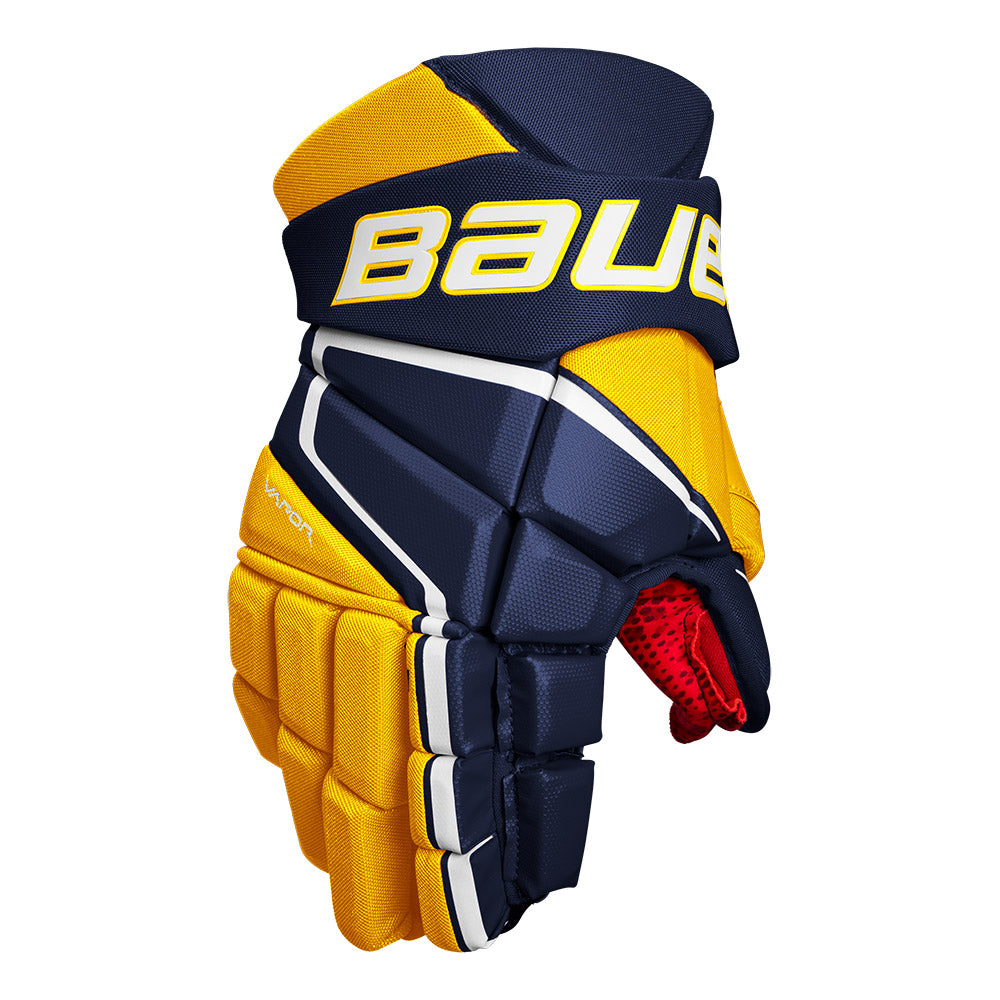 Bauer Vapor 3X Senior Ice Hockey Gloves - Pro-Level Protection & Grip for Competitive Players - Perfect for Games, Practices & Training Sessions