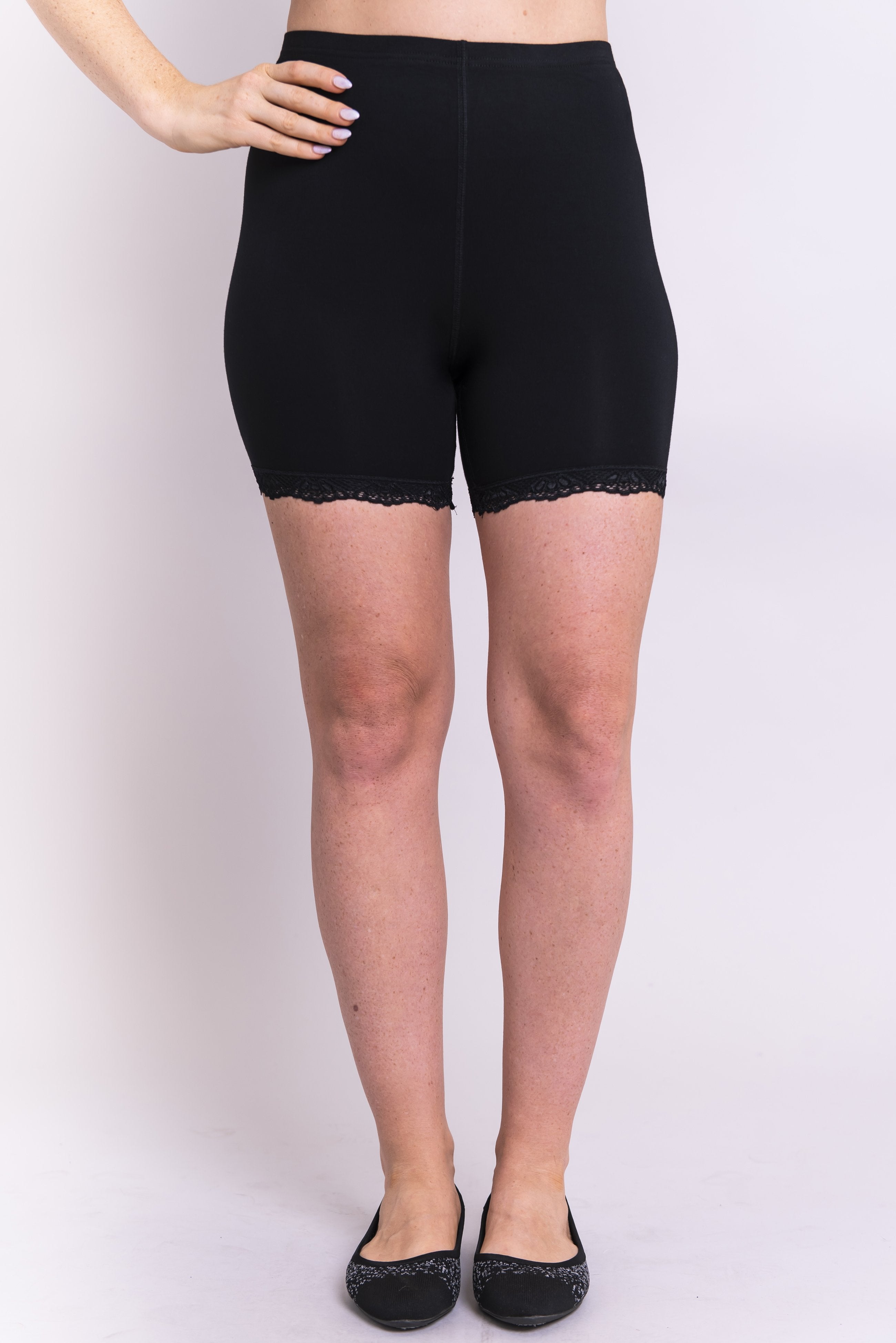 Soft & Breathable Kitty Undershorts - Black Bamboo Fabric for Women - Perfect for Sleepwear, Lounge Wear & Everyday Comfort