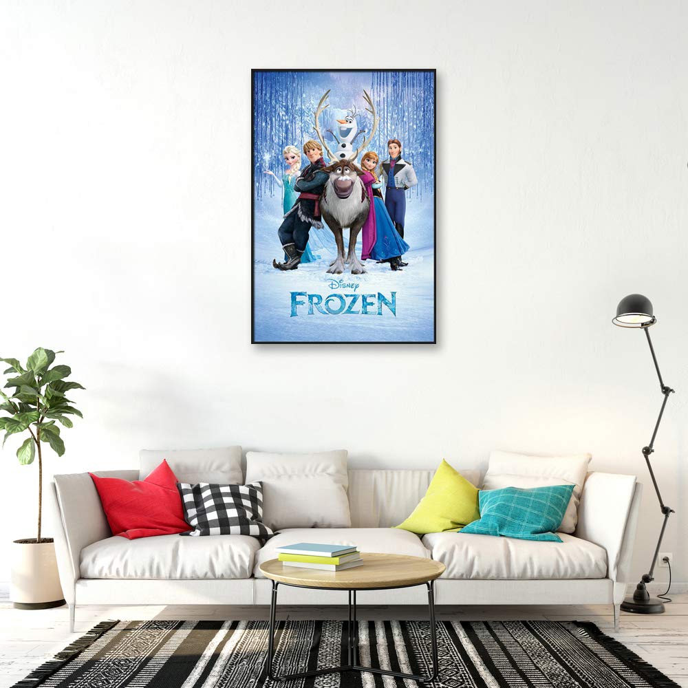 Frozen Disney Movie Poster Print - Framed Wall Art Decor (24