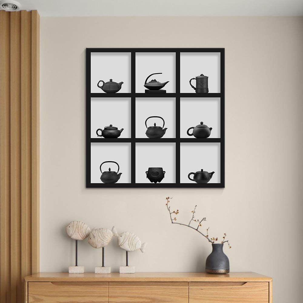 Wall26 Canvas Wall Art - Ceramic Jug Pictures, 12x12 Inches Framed Canvas Prints, Home Wall Decor for Bedroom, Living Room, Office, and Kitchen
