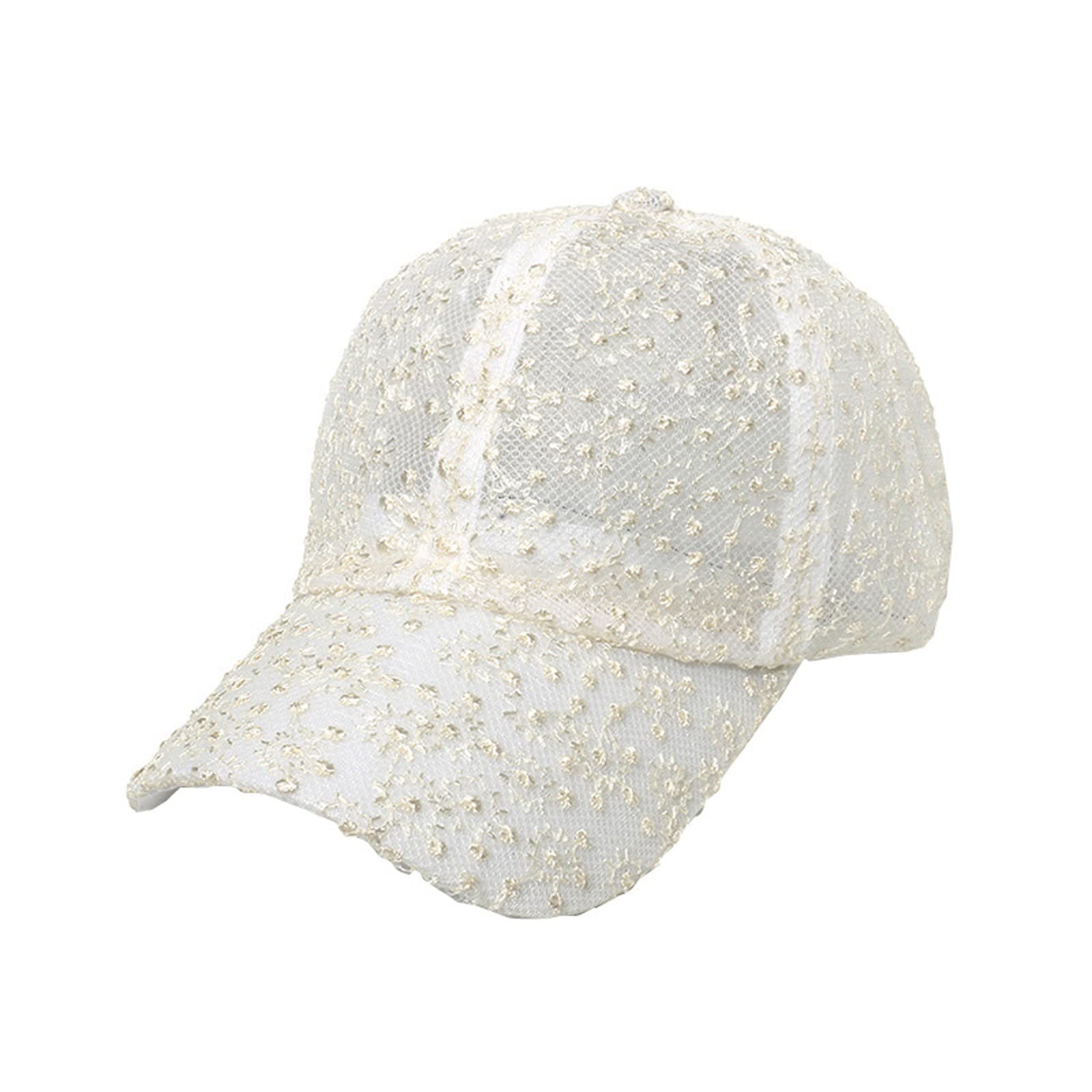 Breathable Mesh Baseball Cap for Men & Women - Lightweight Solid Color Lace Sun Hat with UV Protection | Perfect for Running, Hiking, Golf & Outdoor Activities