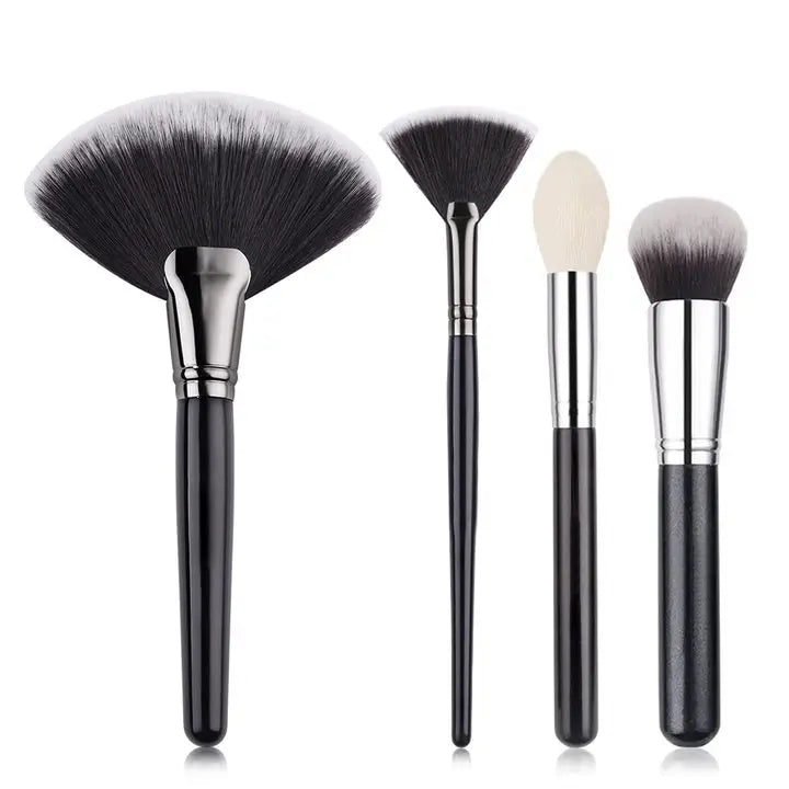 Professional Makeup Brush Set for Foundation & Loose Powder - Soft Synthetic Bristles for Flawless Face Makeup Application (Perfect for Daily Use, Contouring, and Professional Makeup Artists)