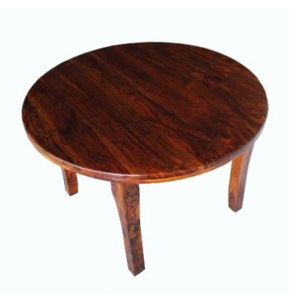 Extendable Wooden Dining Table - Round Colonial Style (47/63 Inches) - Perfect for Family Gatherings & Small Space Dining Rooms