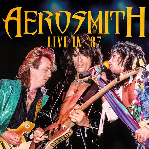Aerosmith Live In '87 CD - Classic Rock Album for Music Lovers & Collectors - Perfect for Home, Car & Party Playback