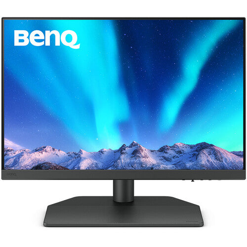 BenQ PhotoVue SW242Q 24-inch 2K HDR IPS Monitor for Photo Editing & Graphic Design - Perfect for Photographers & Digital Artists